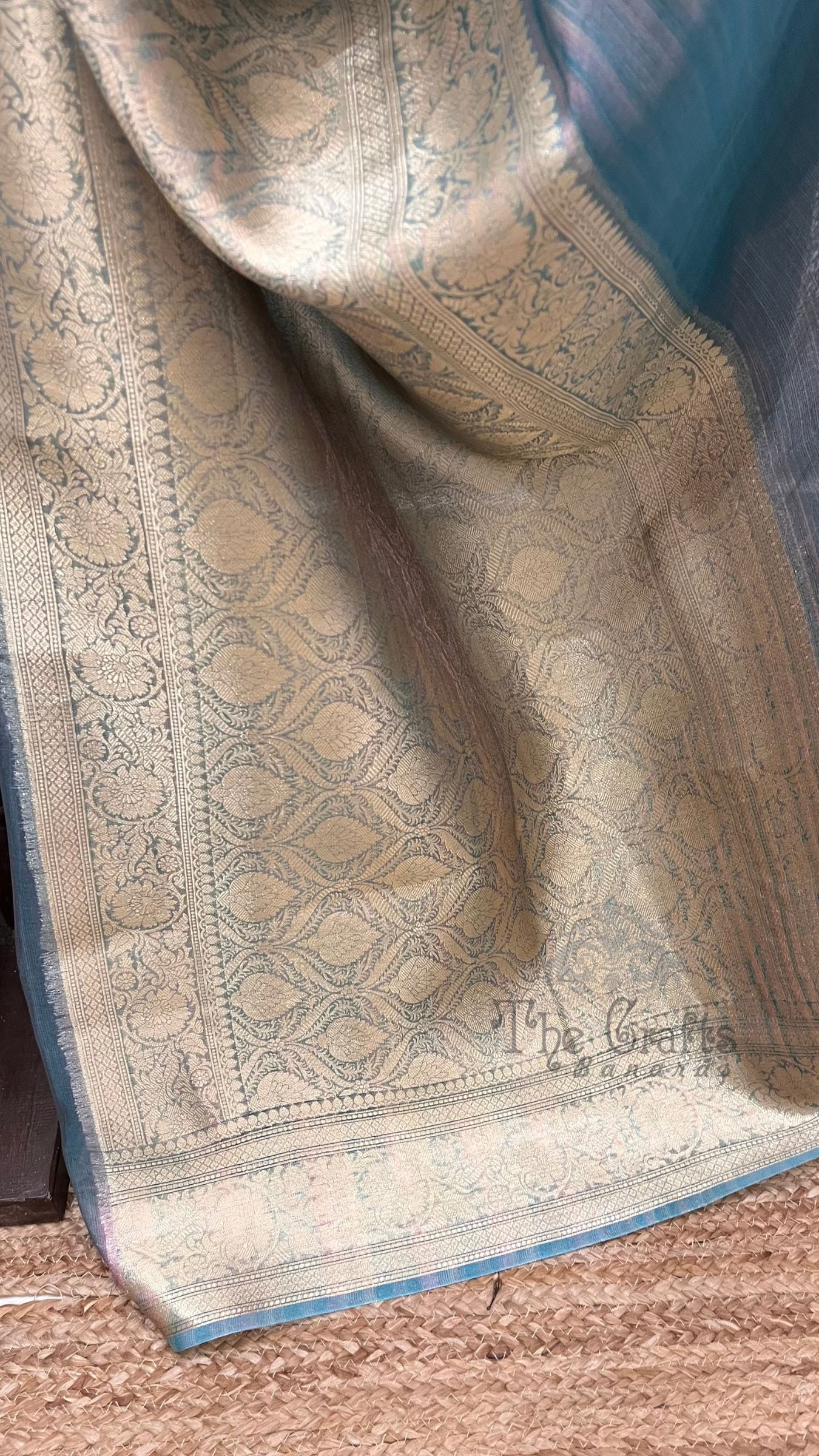 Pure Kora Tissue Silk Banarasi Saree
