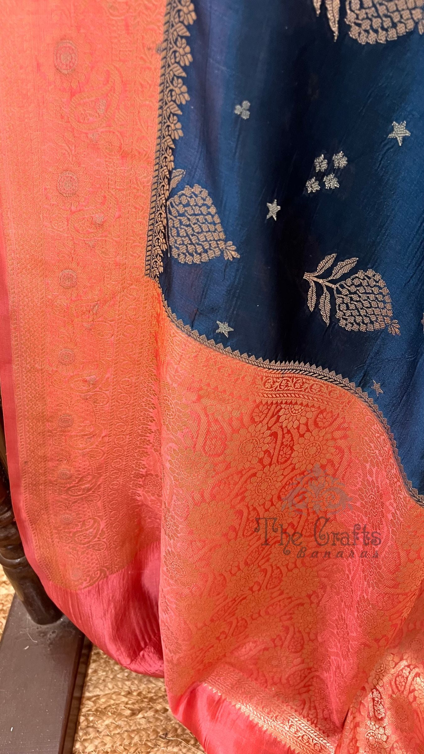 Pure Mango Silk Banarasi Saree