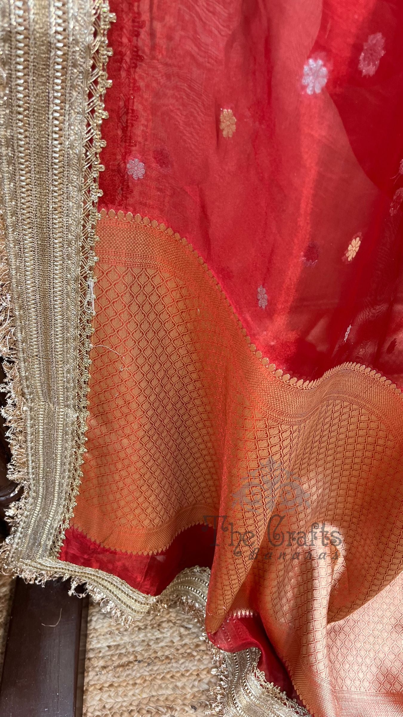 Pure Kora Tissue Silk Banarasi Saree