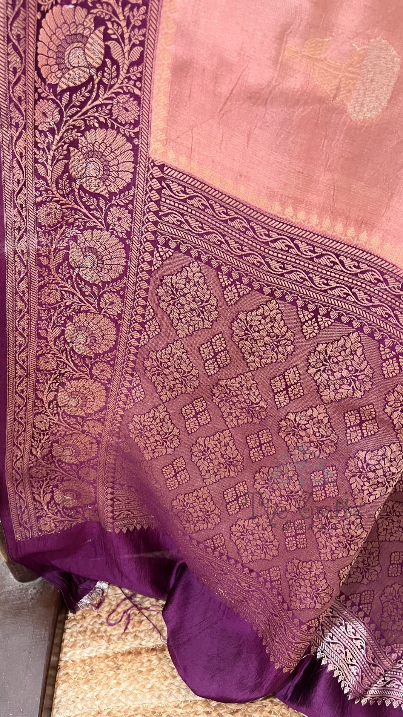 Pure Mango Silk Banarasi Saree