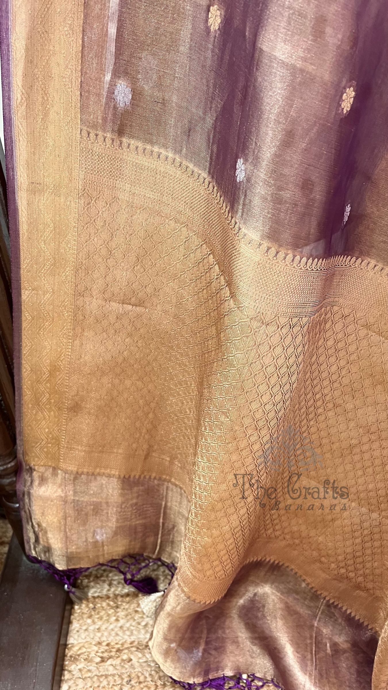 Pure Kora Tissue Silk Banarasi Saree