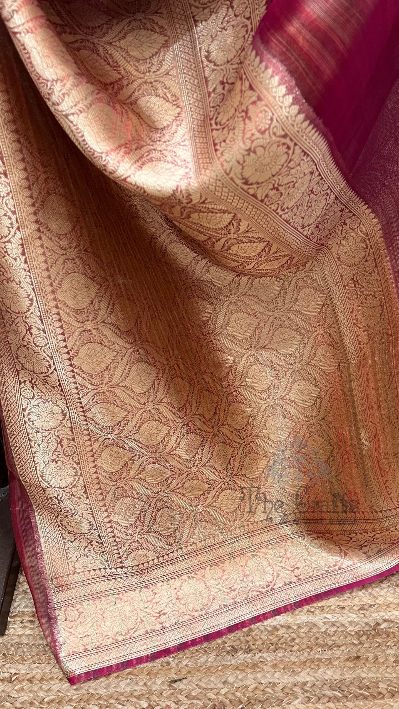 Pure Kora Tissue Silk Banarasi Saree