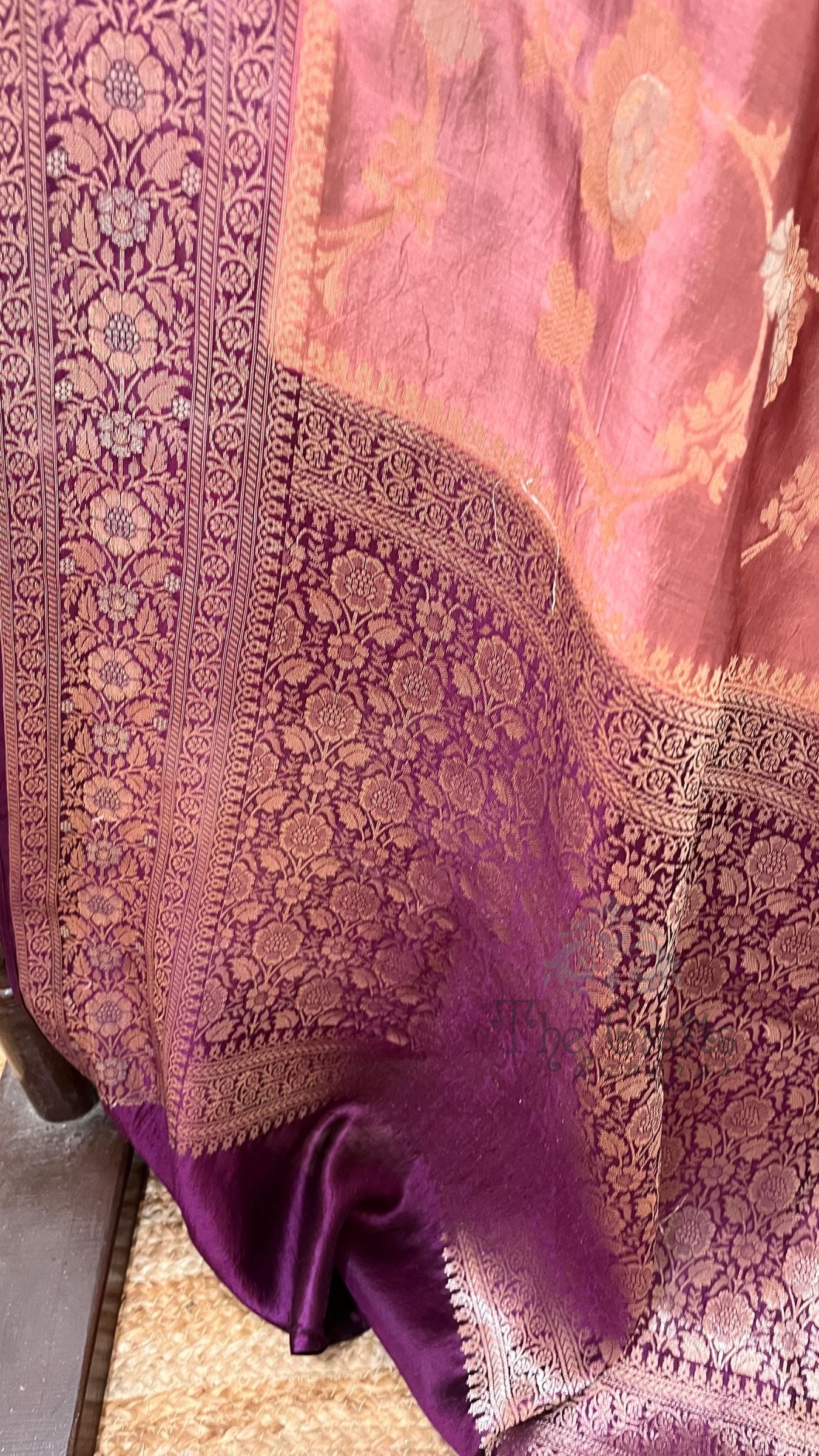 Pure Mango Silk Banarasi Saree