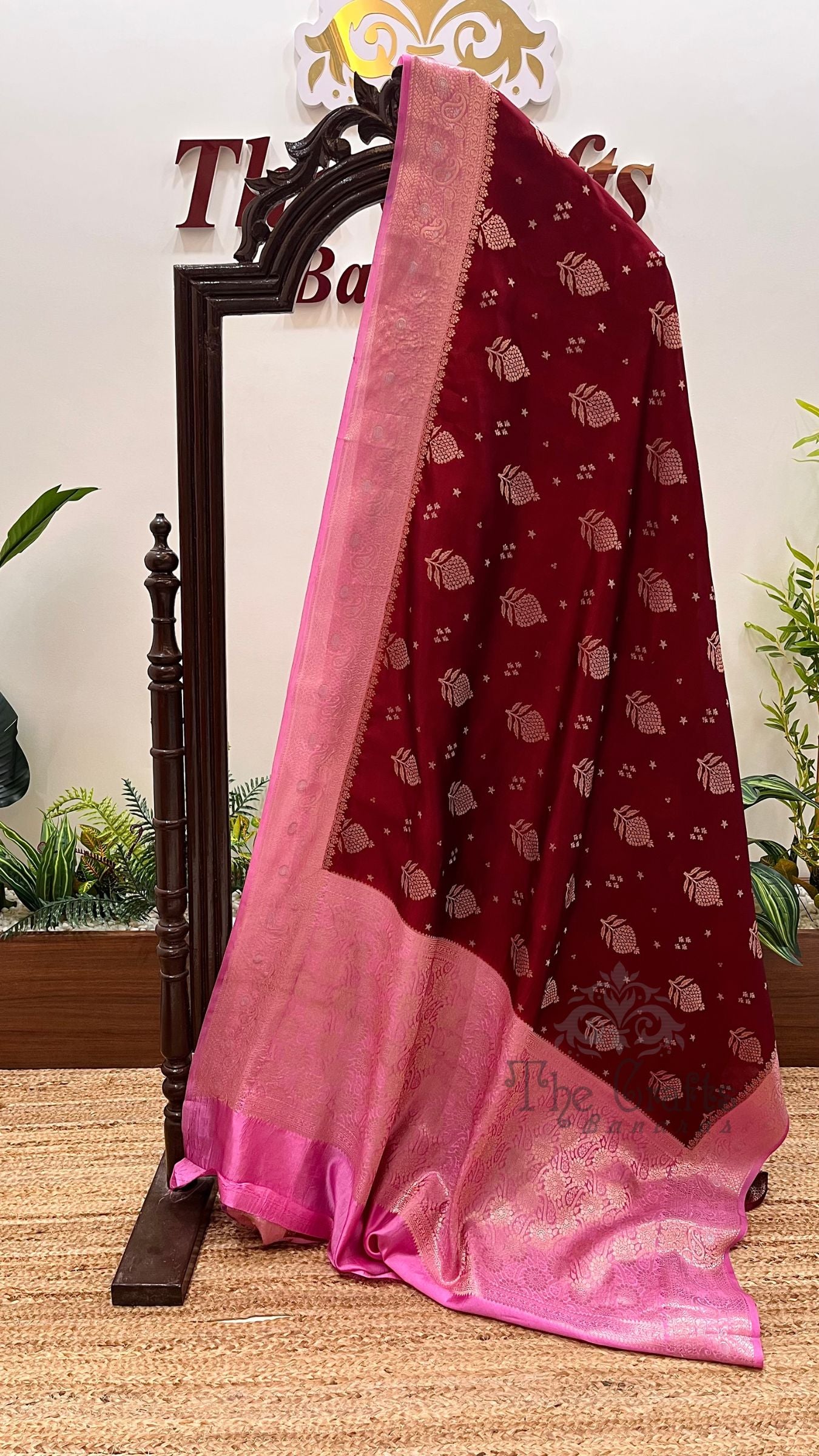 Pure Mango Silk Banarasi Saree