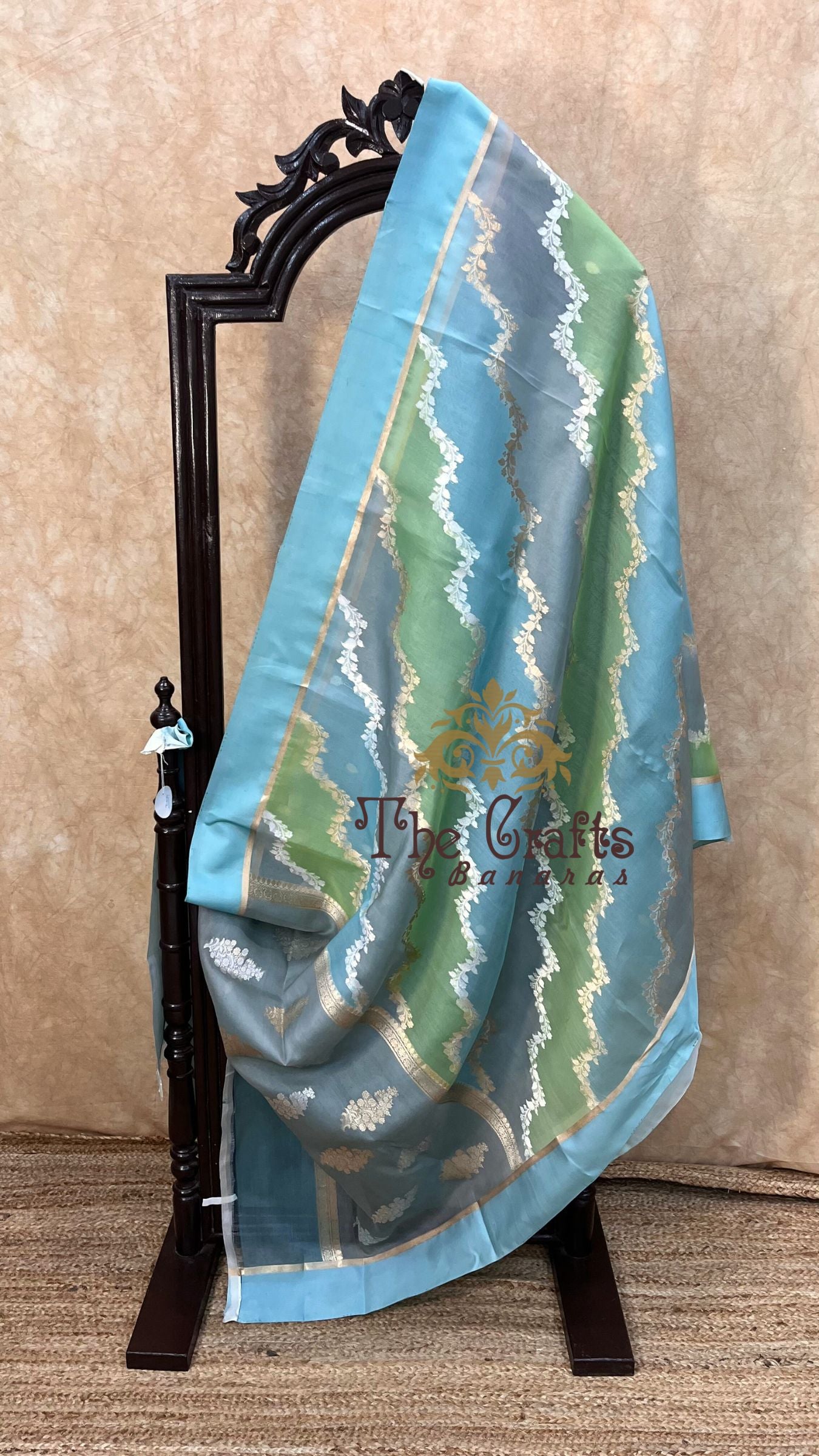 Pure Kora Silk Handloom Banarasi Saree - Rangkart