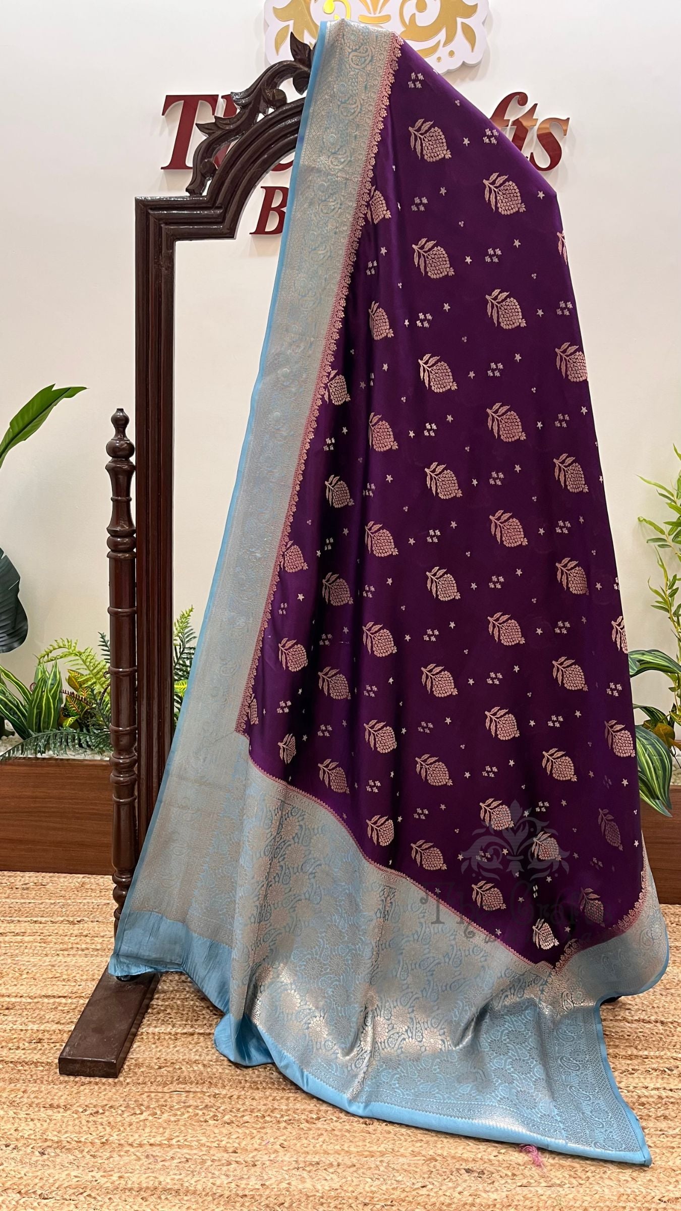 Pure Mango Silk Banarasi Saree