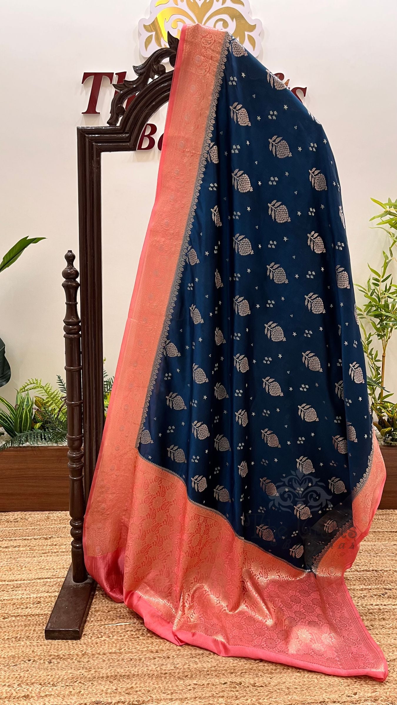 Pure Mango Silk Banarasi Saree