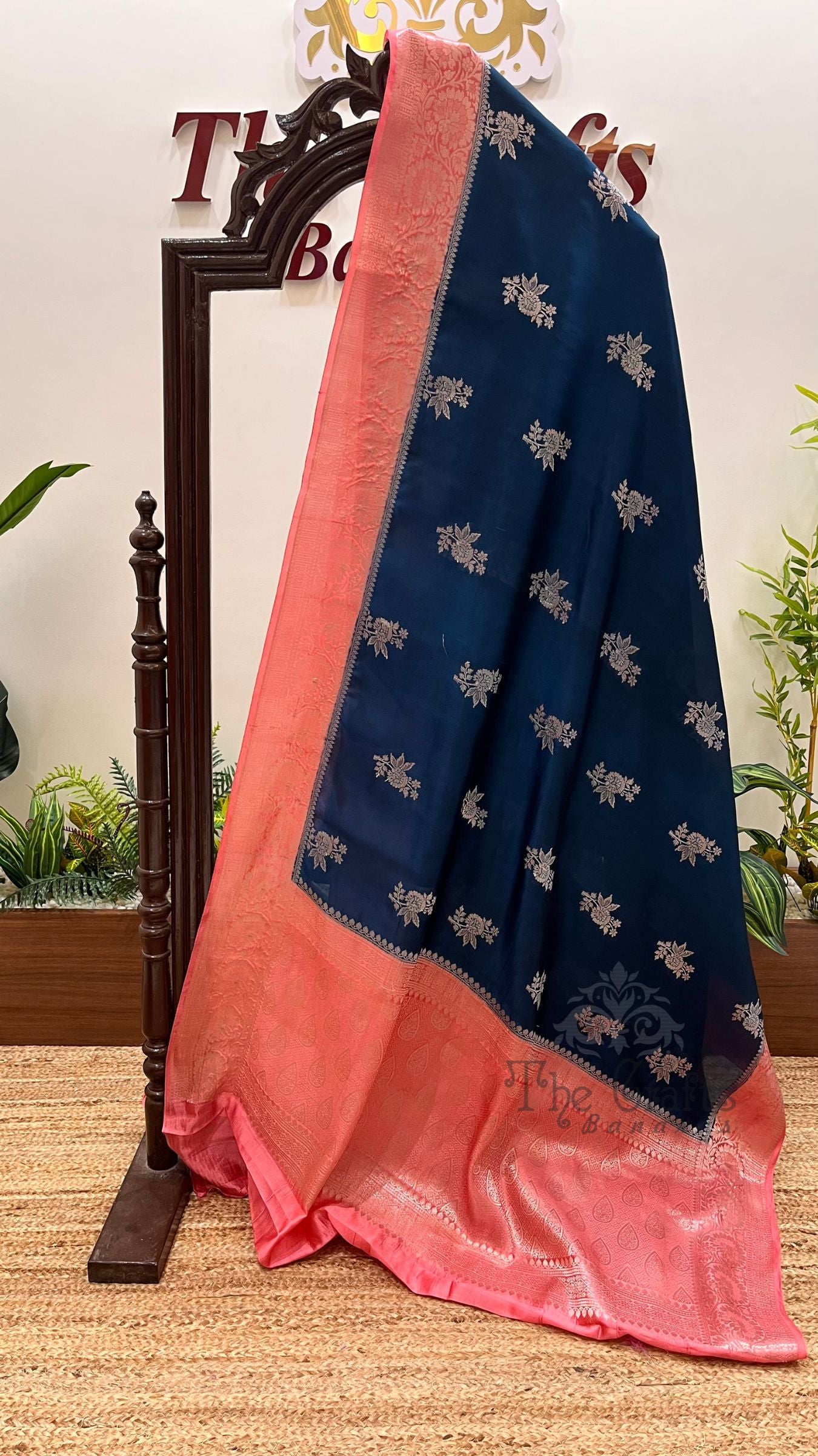 Pure Mango Silk Banarasi Saree