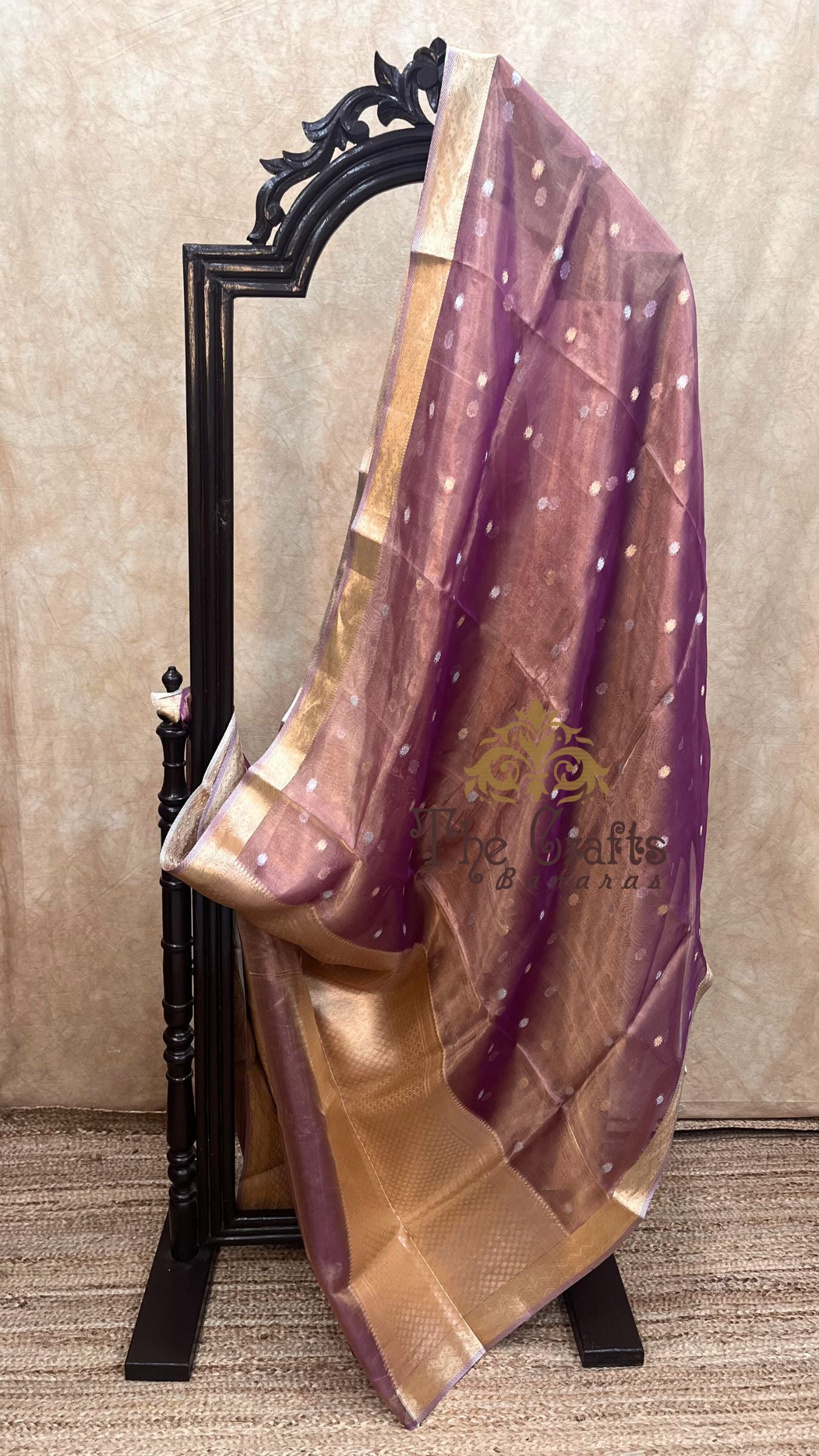 Pure Kora Tissue Silk Banarasi Saree