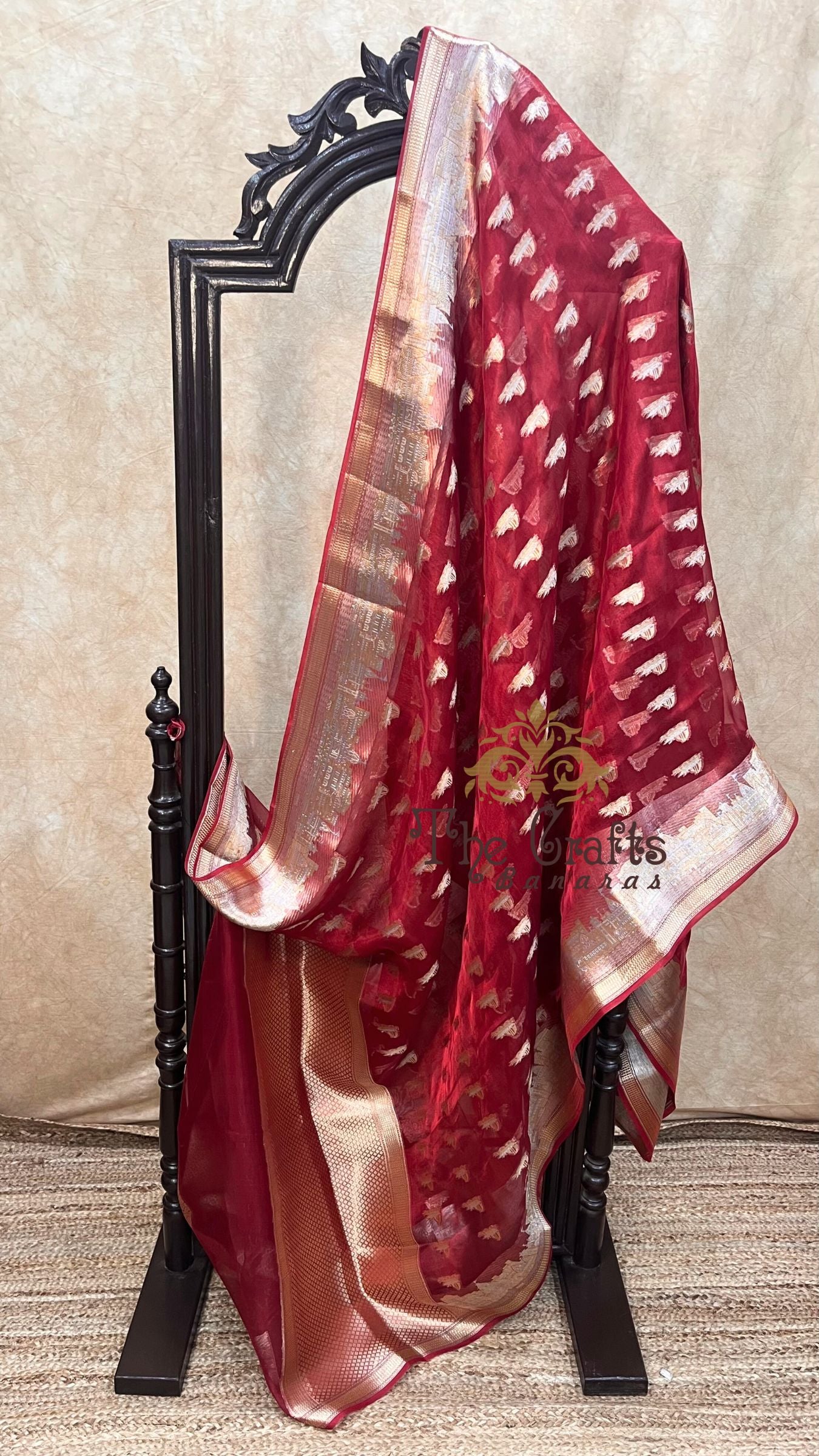 Pure Kora Tissue Silk Banarasi Saree