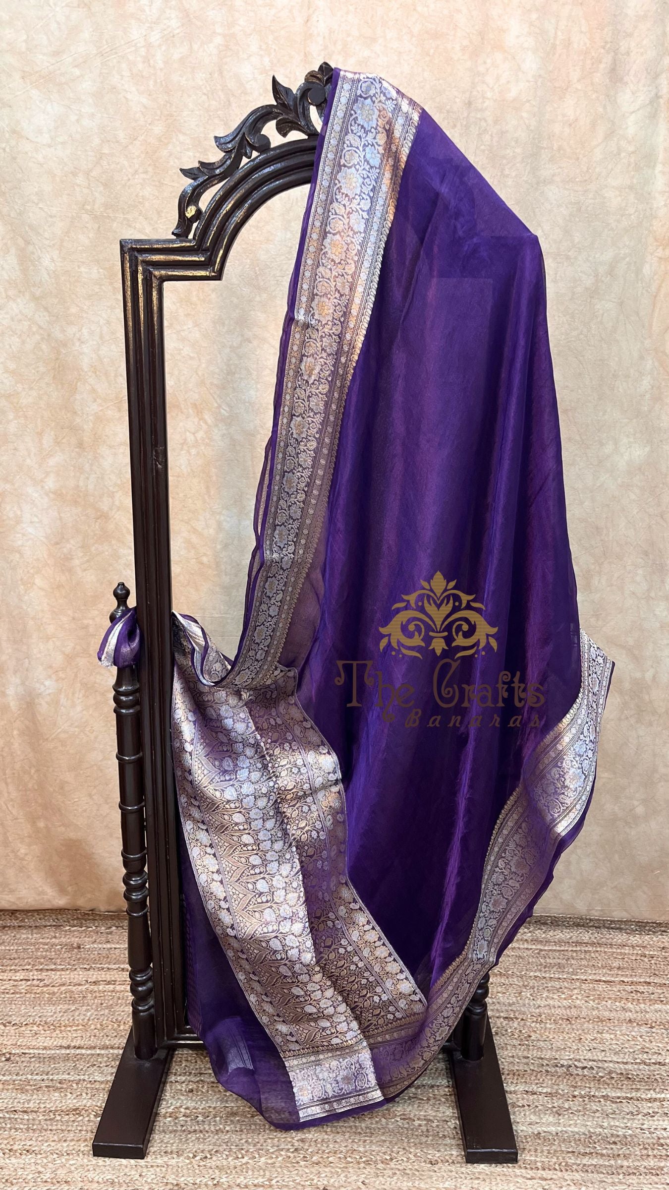 Pure Kora Tissue Silk Banarasi Saree
