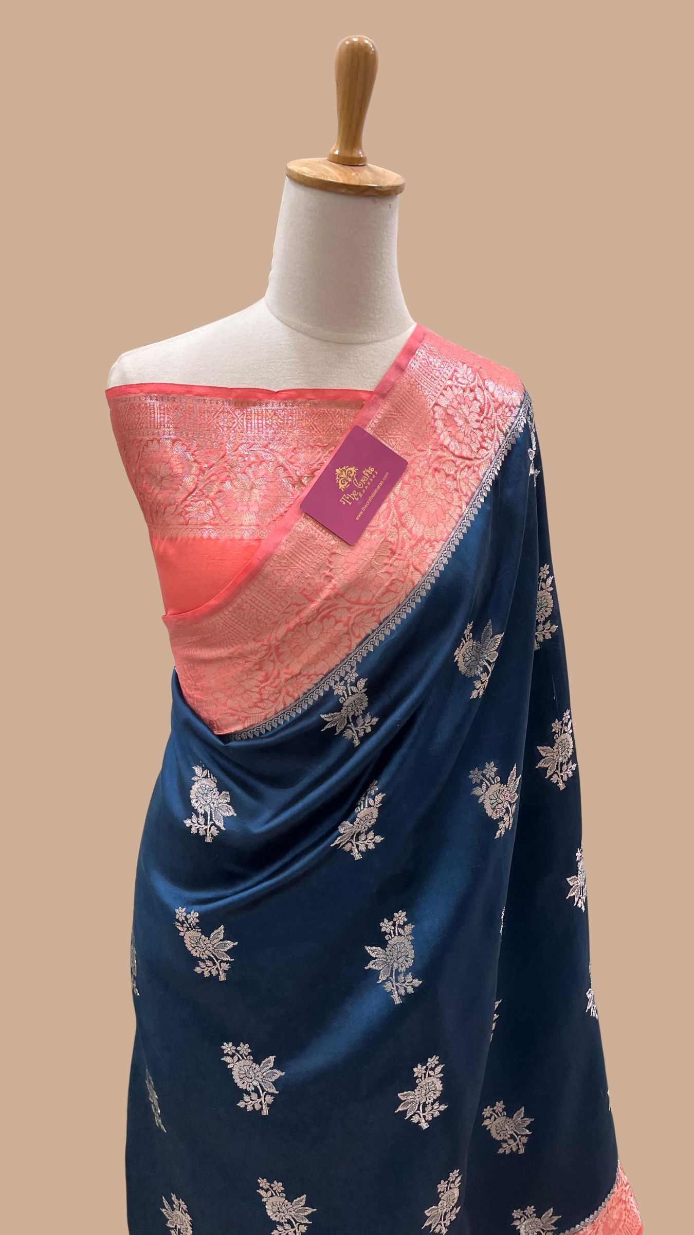 Pure Mango Silk Banarasi Saree