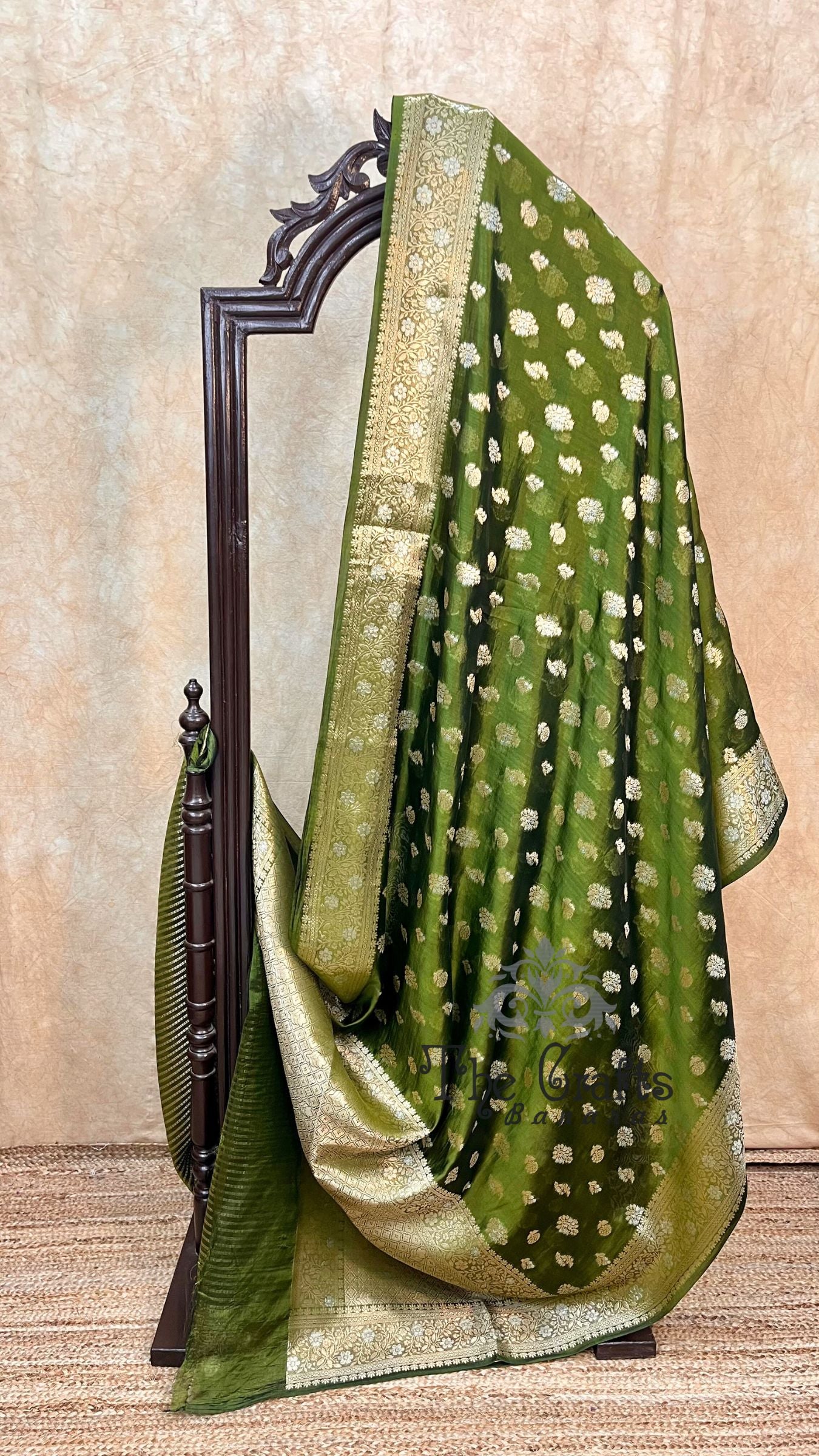 Pure Mango Silk Banarasi Saree