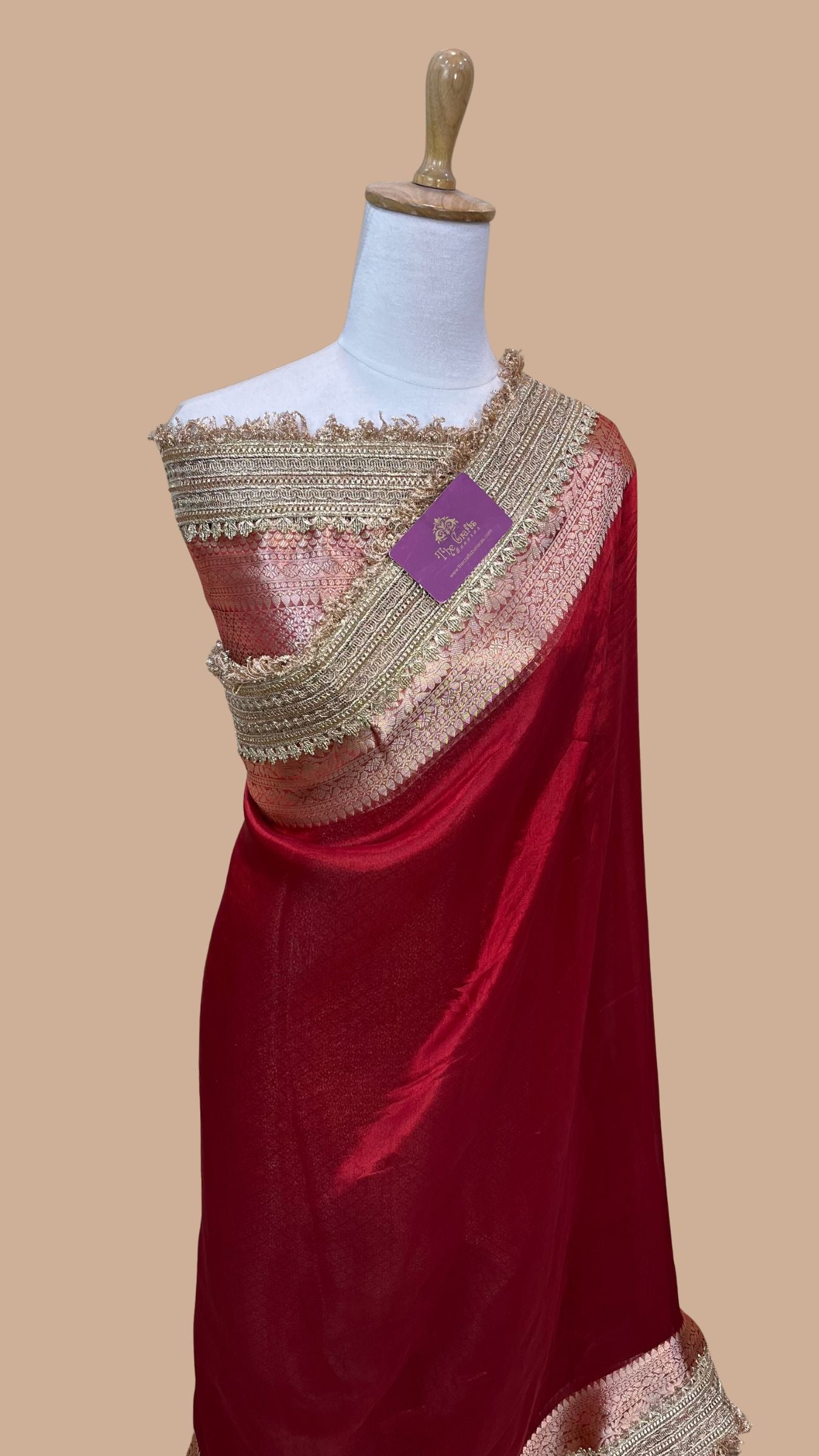 Pure Kora Tissue Silk Banarasi Saree