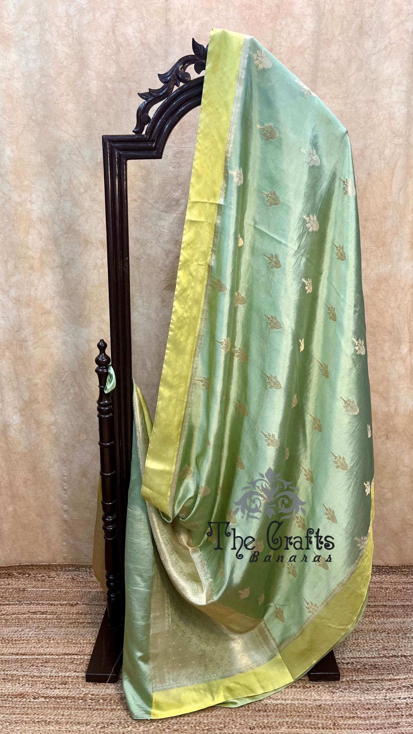 Pure Mango Silk Banarasi Saree