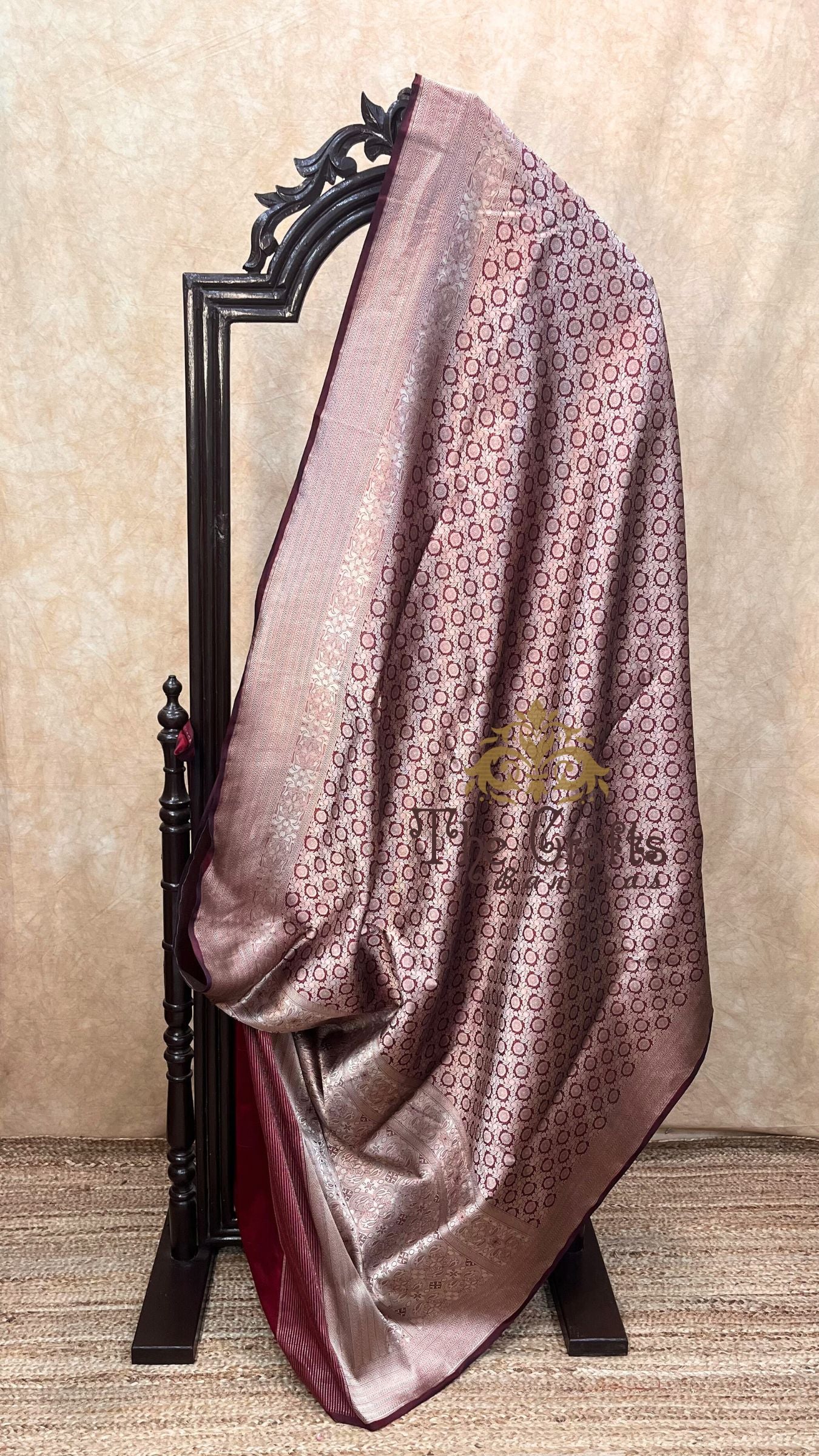 Pure Katan Silk Handloom Banarasi Saree - Tanchui Brocade