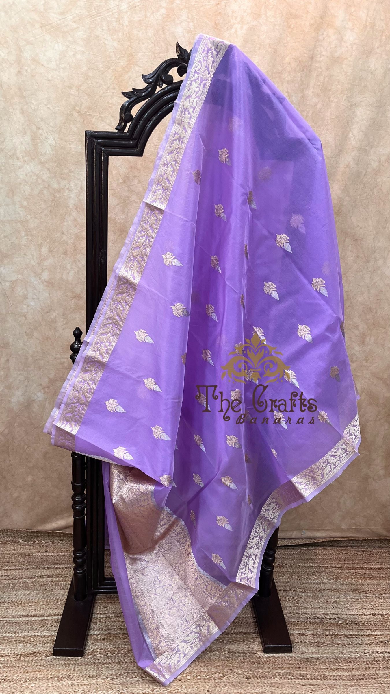 Pure Kora Silk Handloom Banarasi Saree