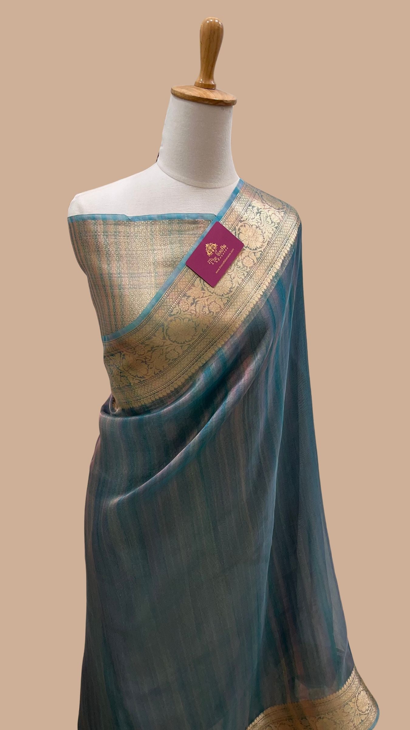 Pure Kora Tissue Silk Banarasi Saree
