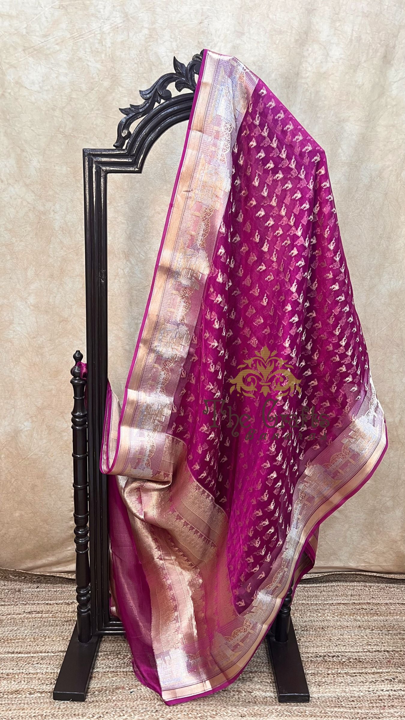 Pure Kora Tissue Silk Banarasi Saree