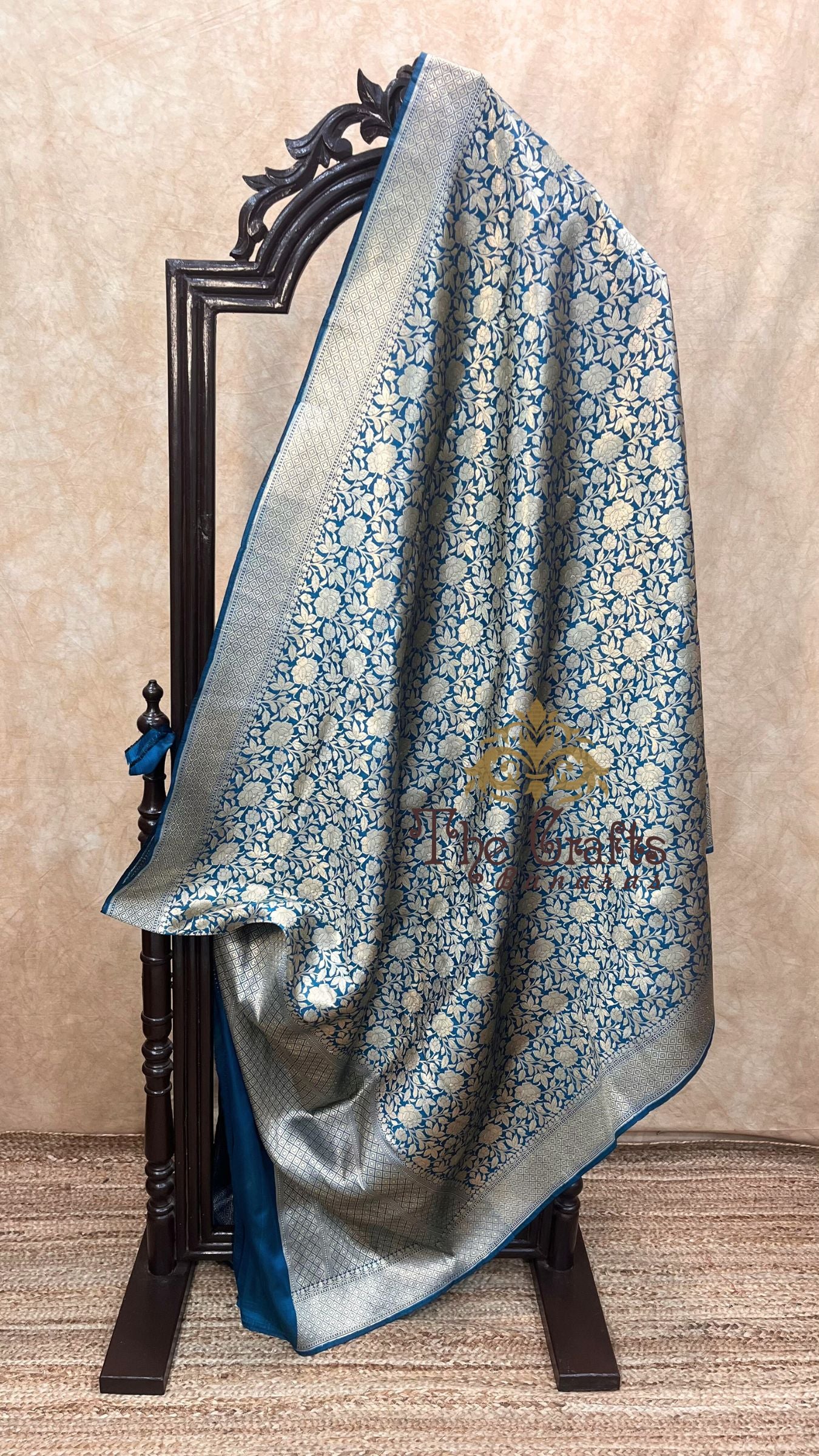 Pure Katan Silk Handloom Banarasi Saree - Tanchui Brocade