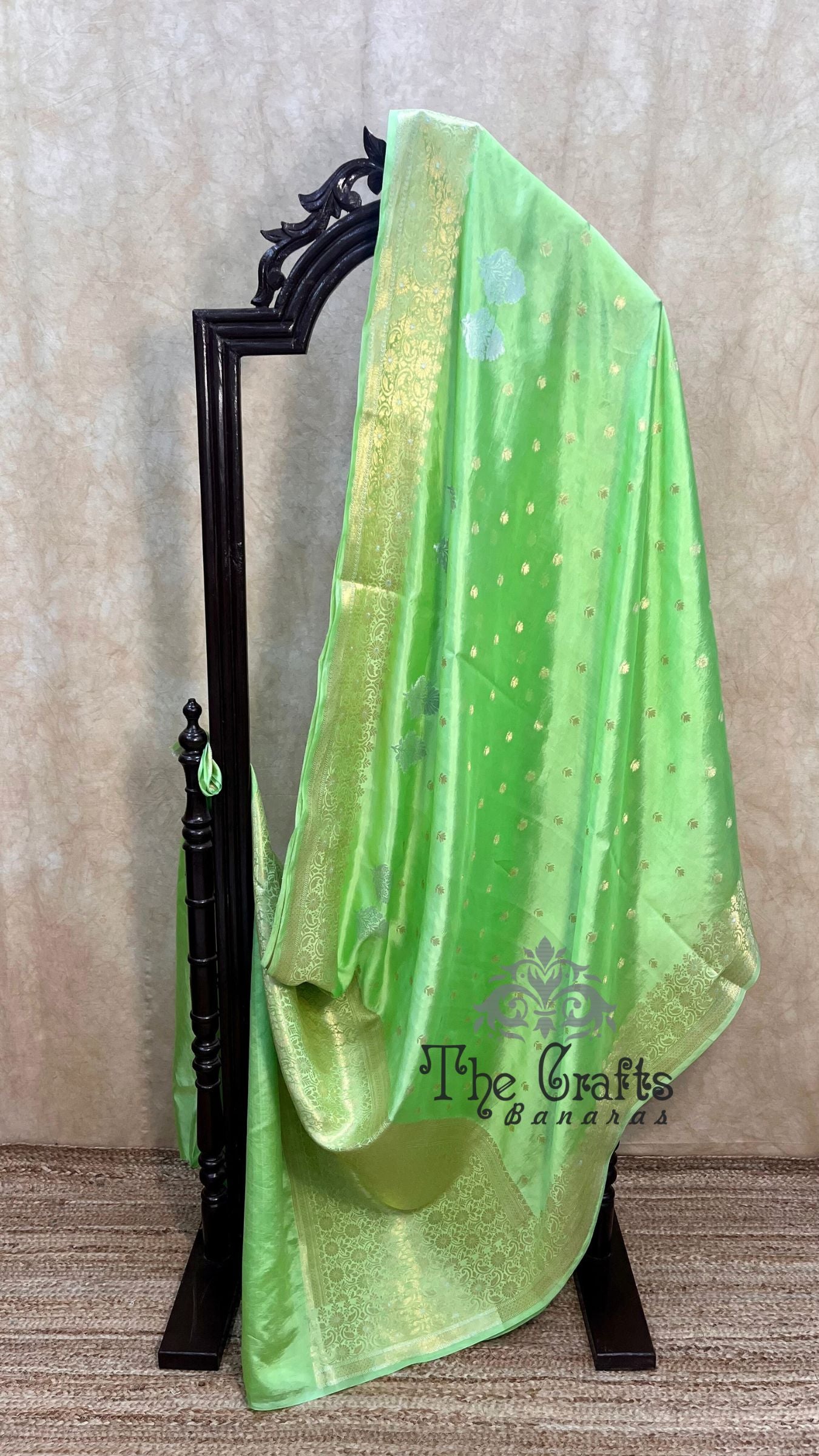 Pure Mango Silk Handloom Banarasi Saree