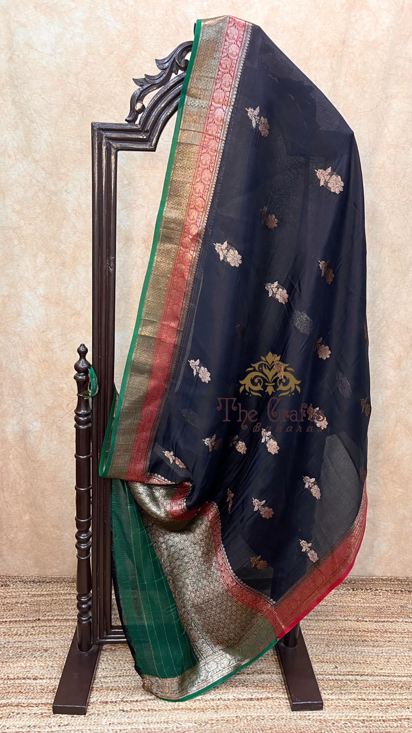 Pure Kora Silk Handloom Banarasi Saree