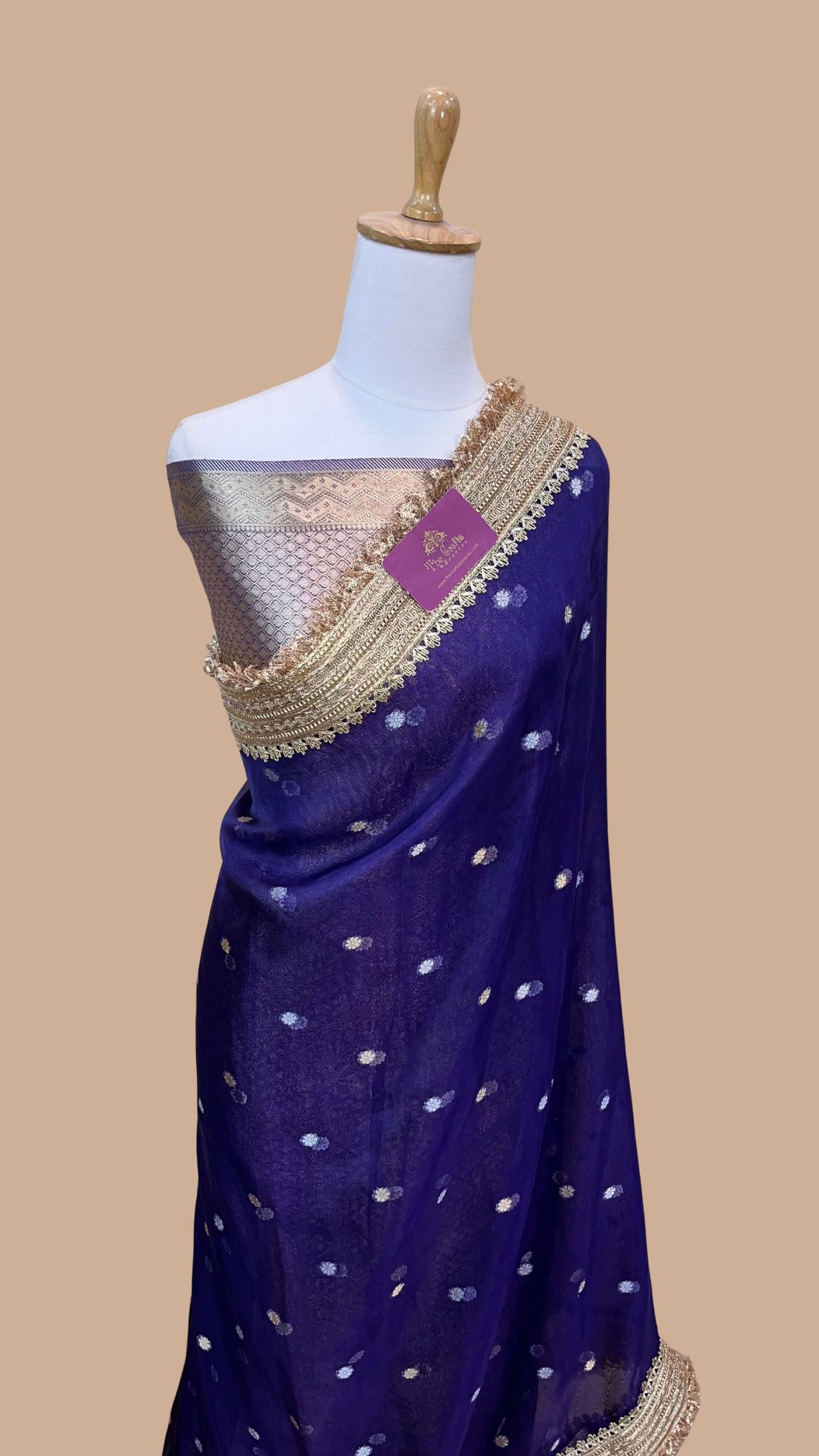 Pure Kora Tissue Silk Banarasi Saree