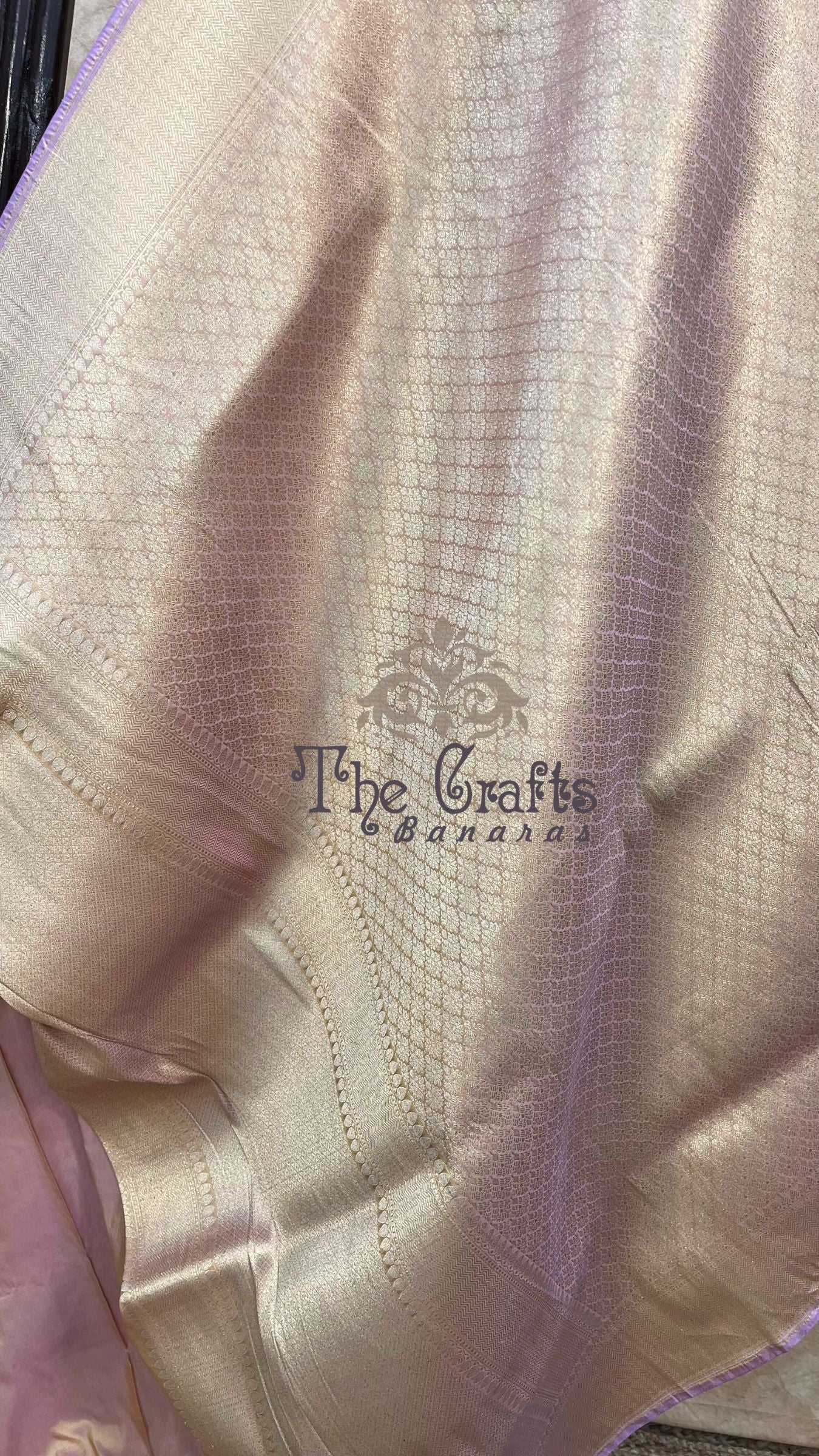 Pure Katan Silk Handloom Banarasi Saree - Tanchui Brocade