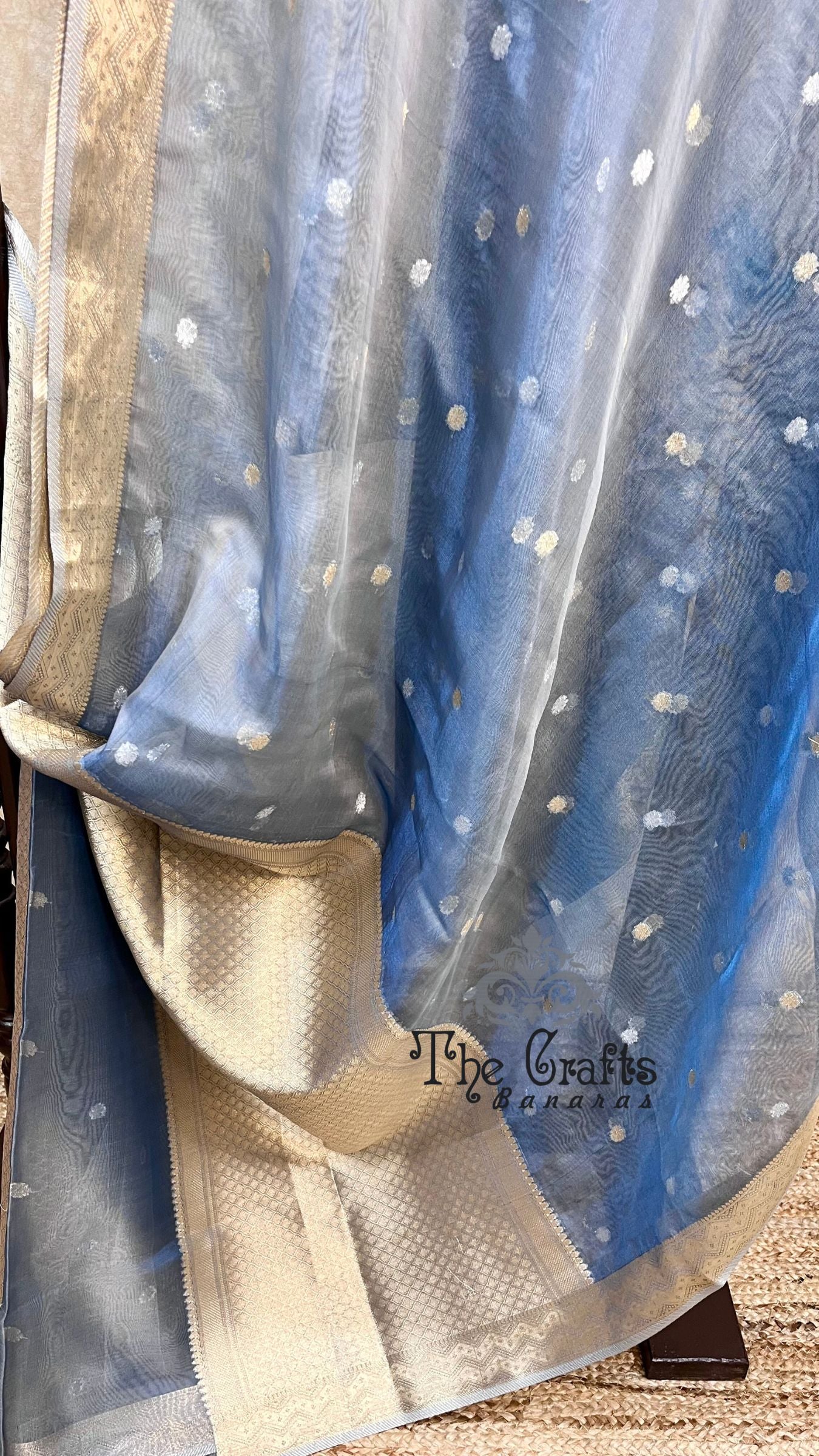 Pure Kora Tissue Silk Banarasi Saree