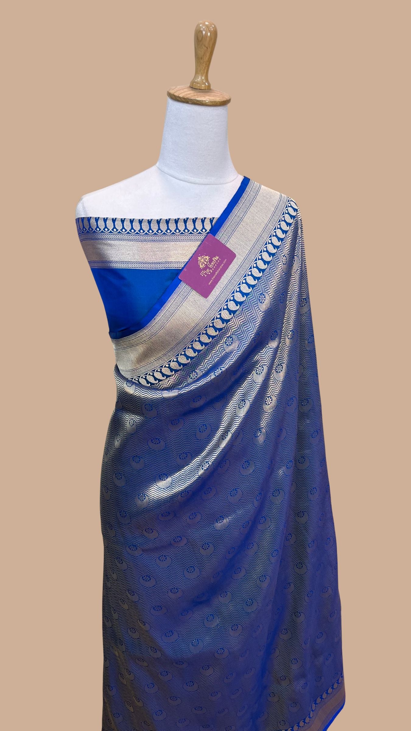 Pure Katan Silk Handloom Banarasi Saree - Kadhua Tanchui Brocade