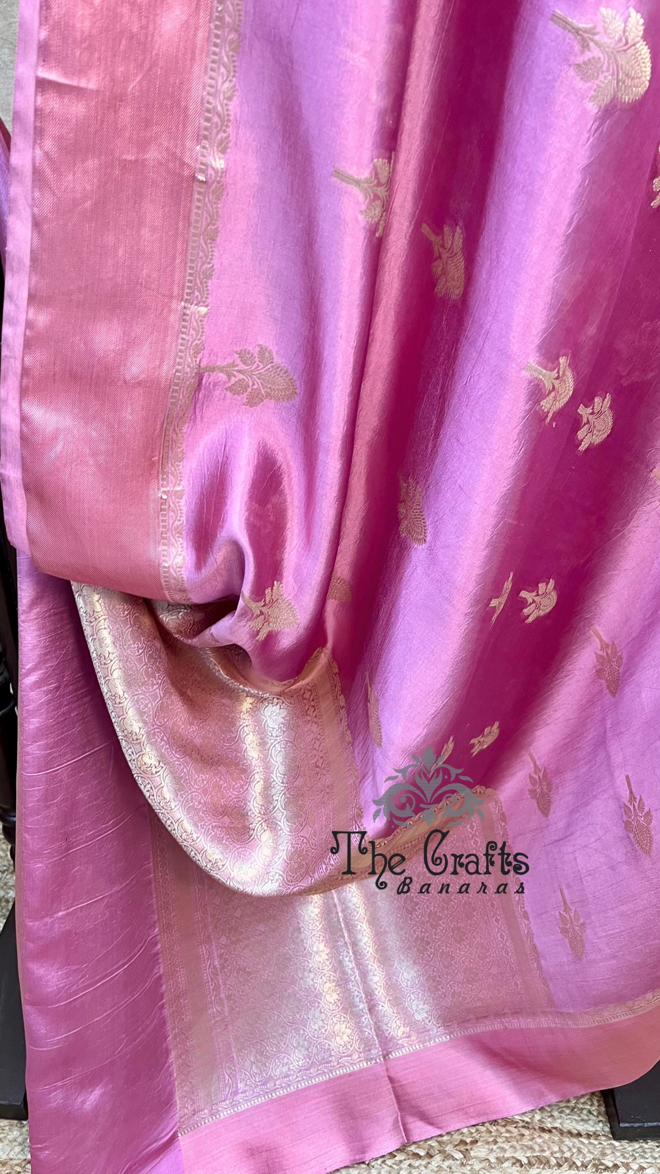 Pure Mango Silk Banarasi Saree