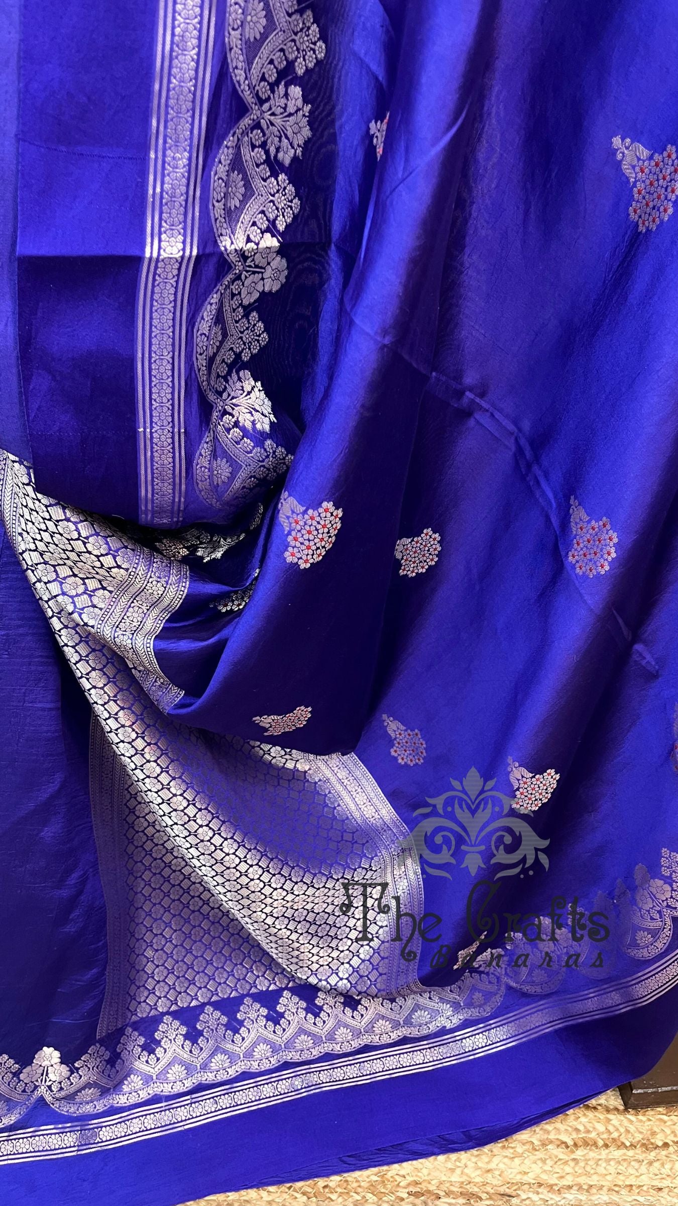 Pure Mango Silk Handloom Banarasi Saree