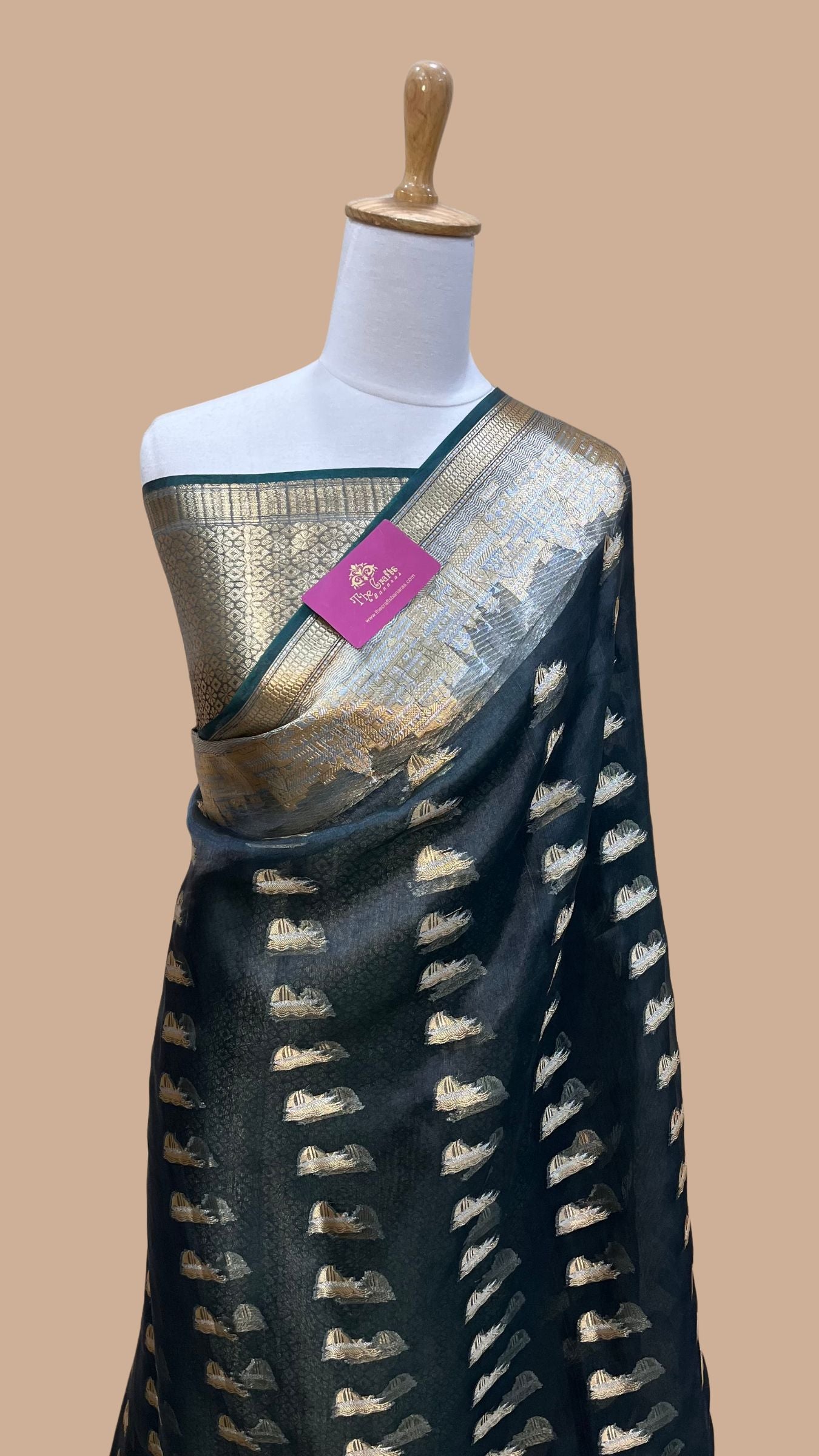Pure Kora Tissue Silk Banarasi Saree