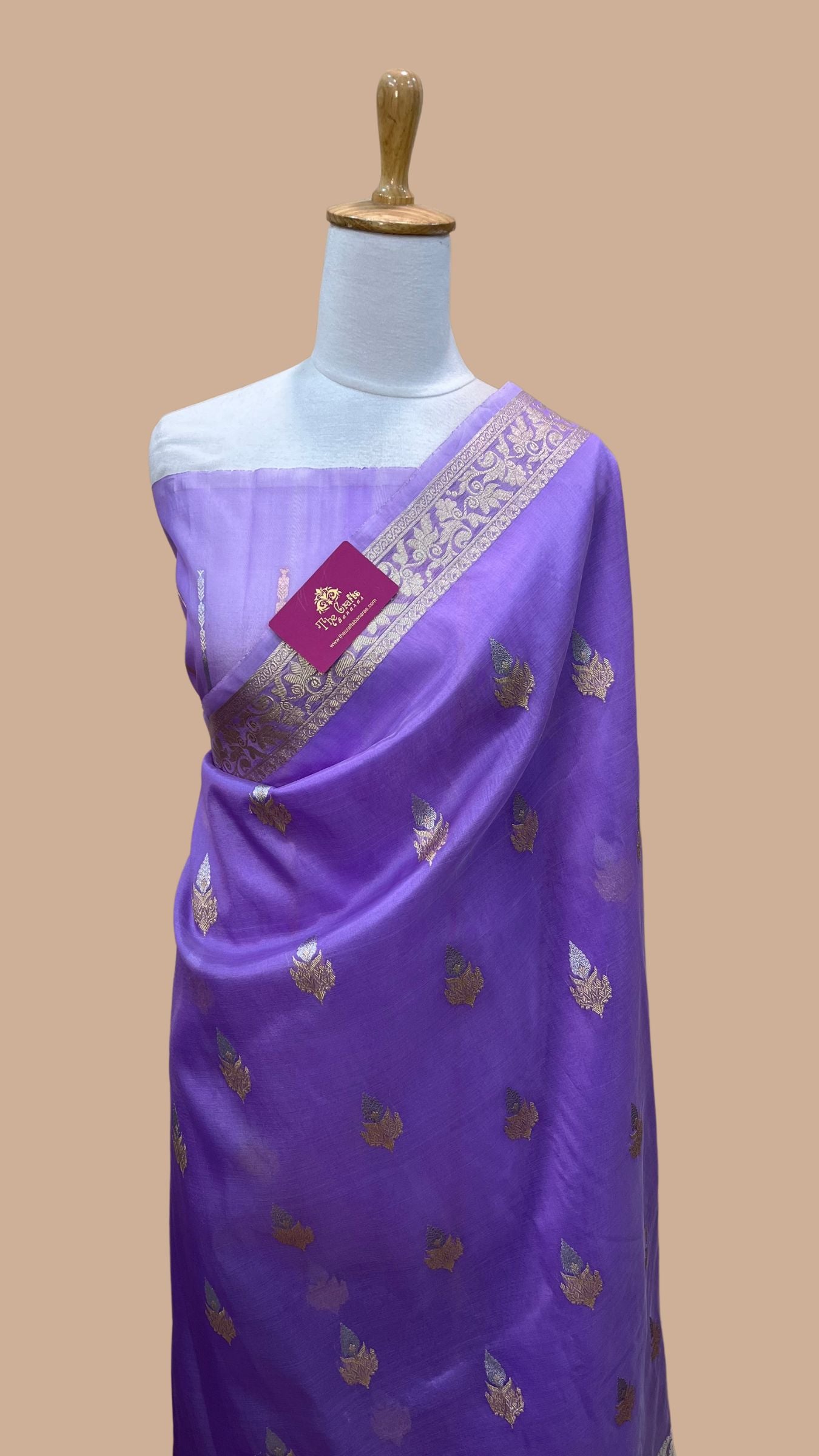 Pure Kora Silk Handloom Banarasi Saree