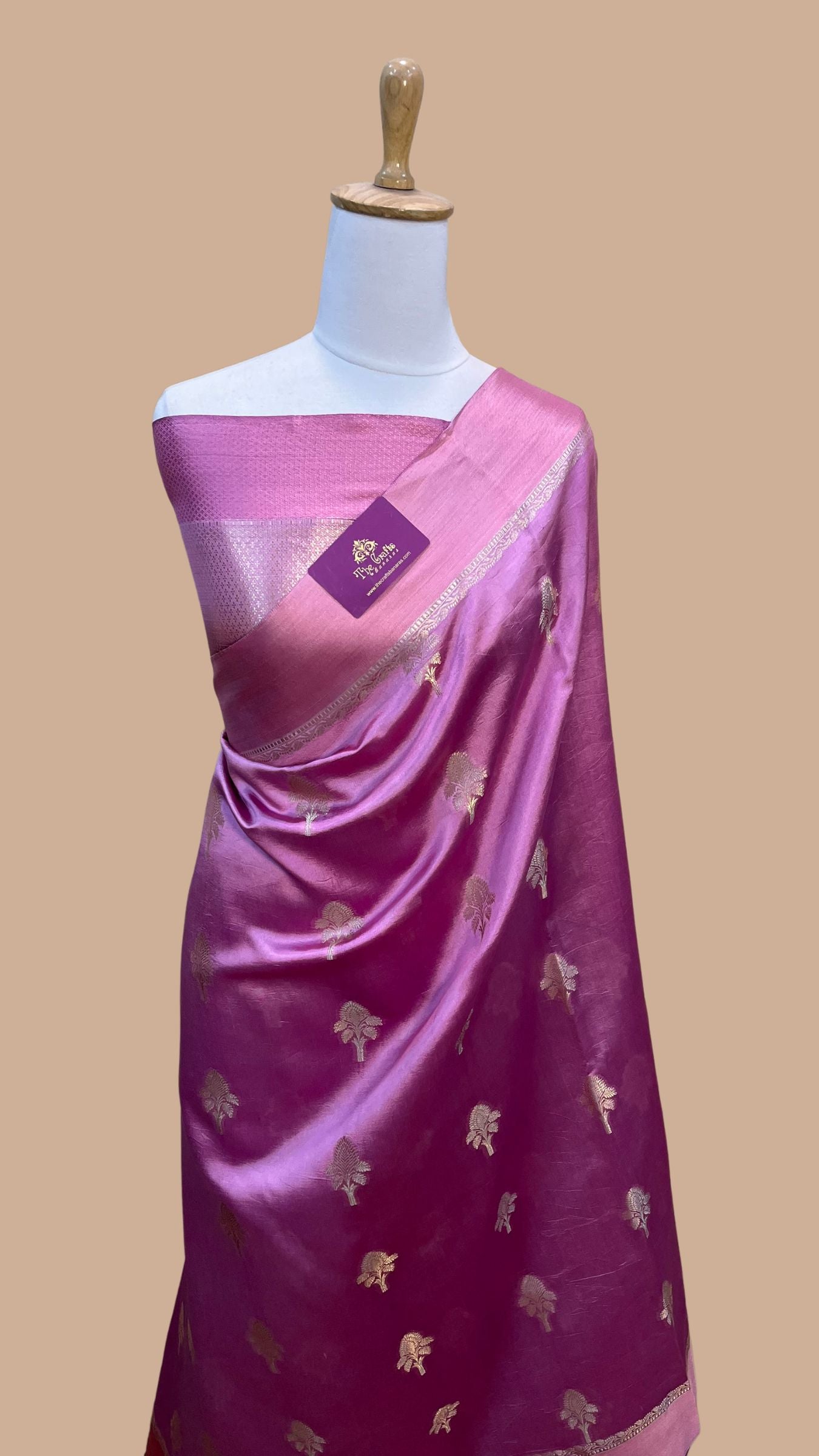 Pure Mango Silk Banarasi Saree