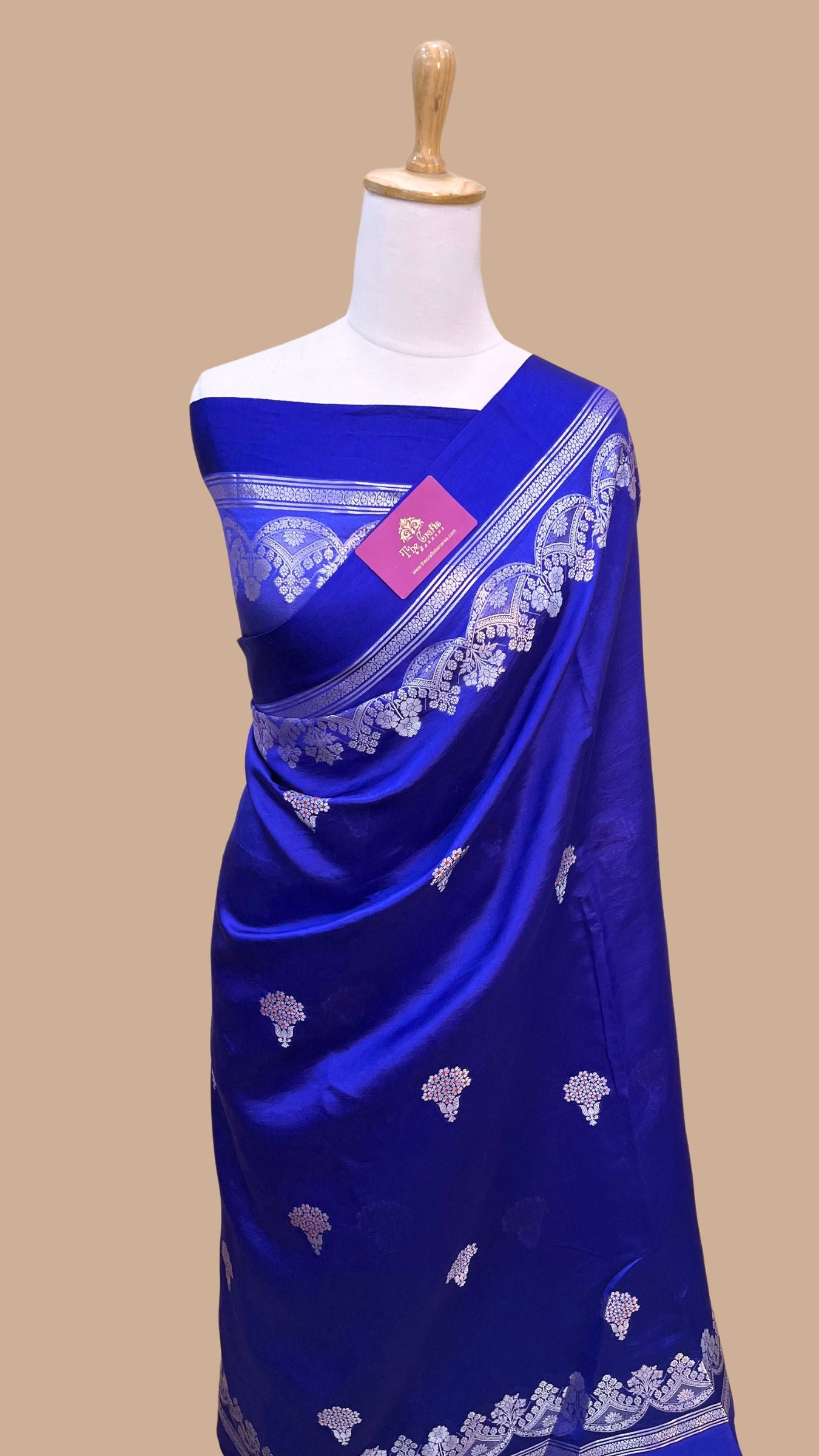 Pure Mango Silk Handloom Banarasi Saree