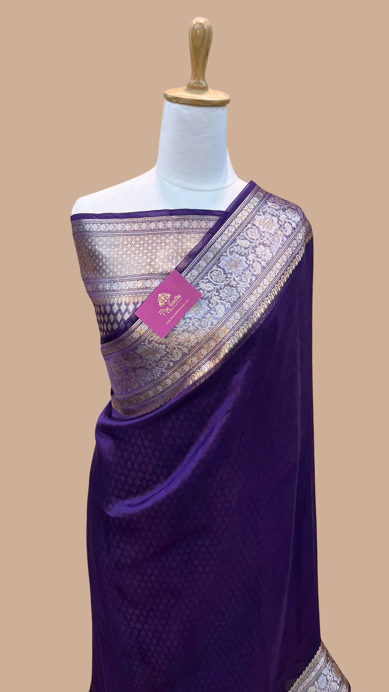 Pure Kora Tissue Silk Banarasi Saree