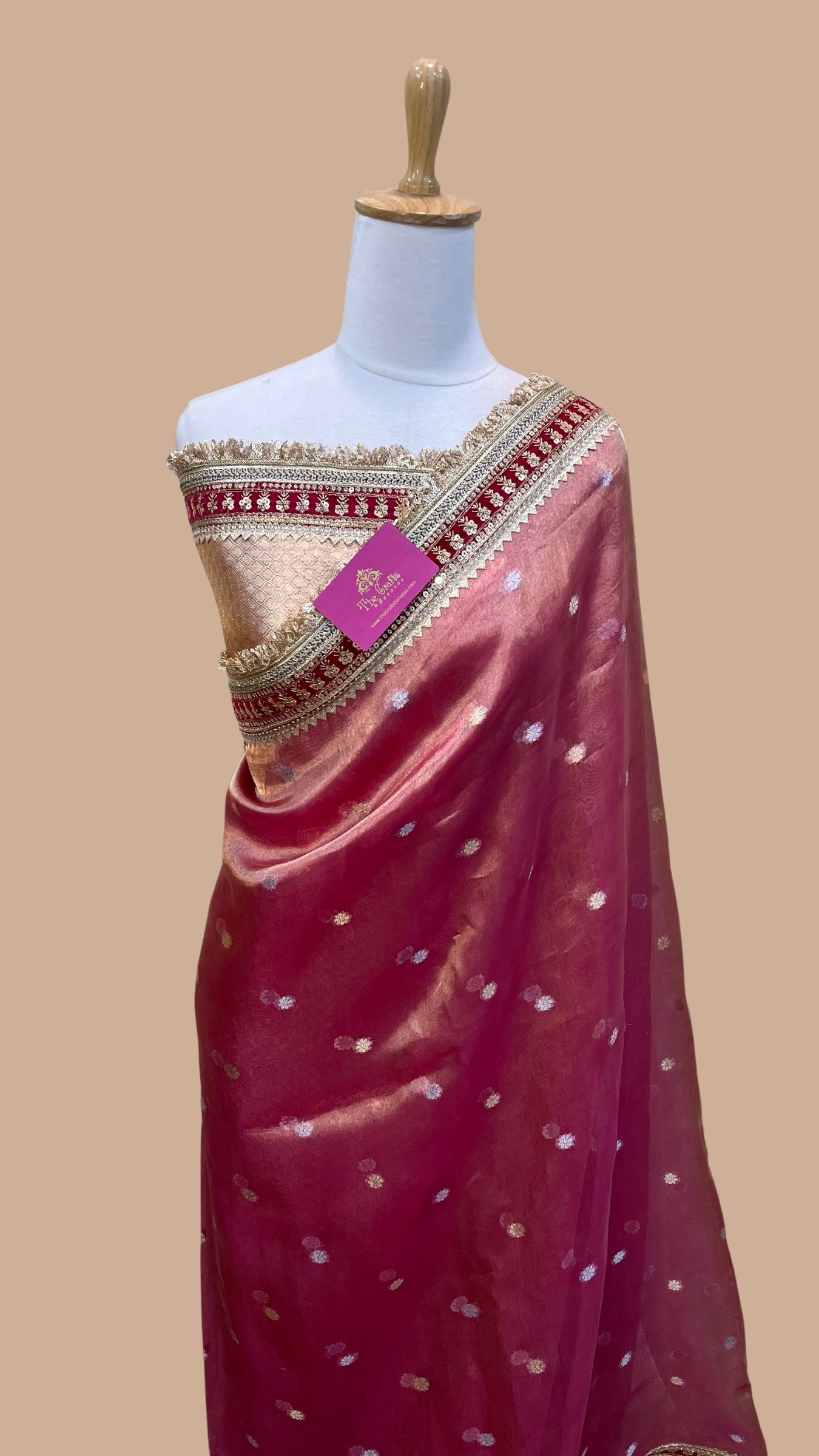 Pure Kora Tissue Silk Banarasi Saree