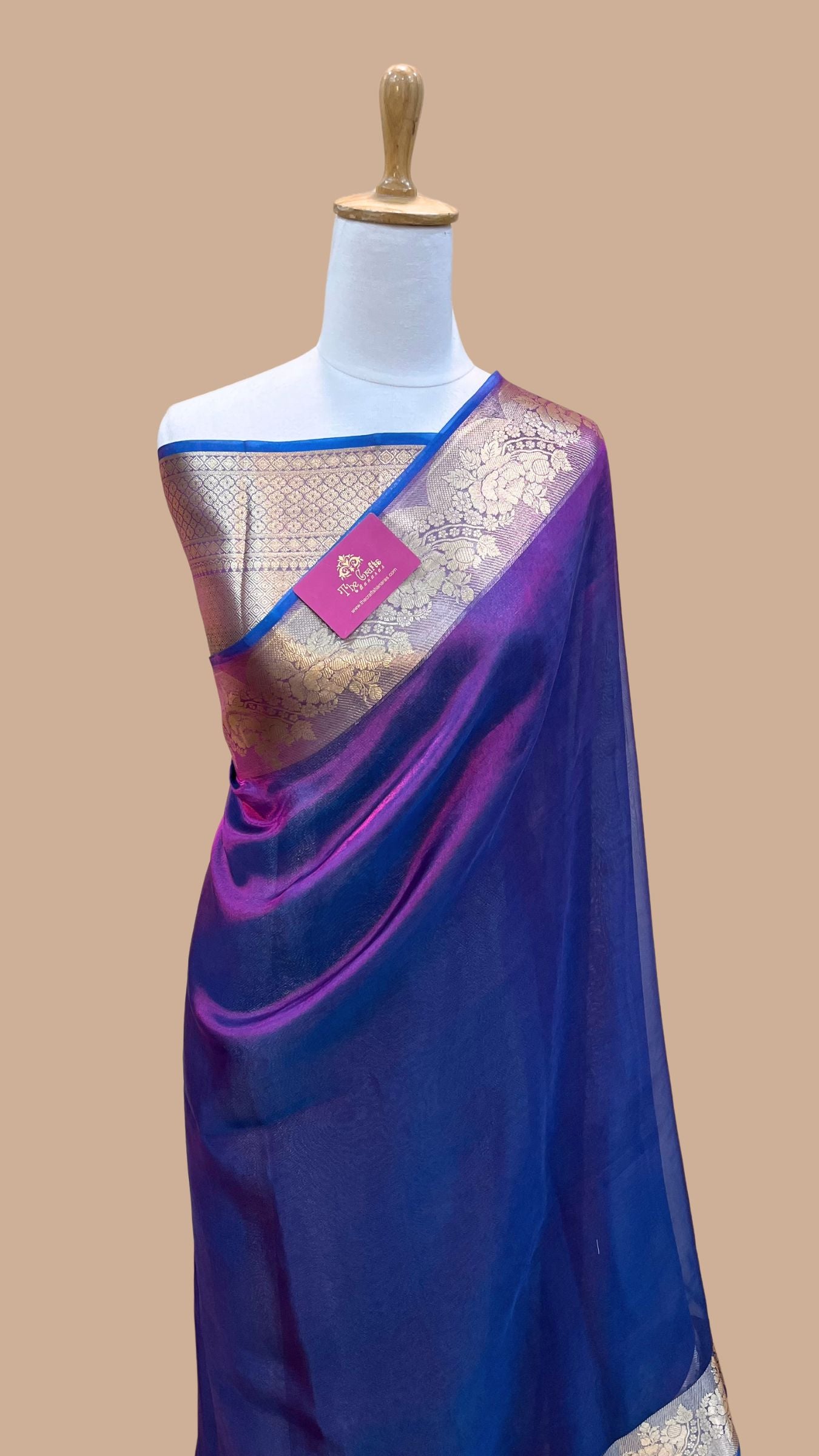 Pure Kora Tissue Silk Banarasi Saree