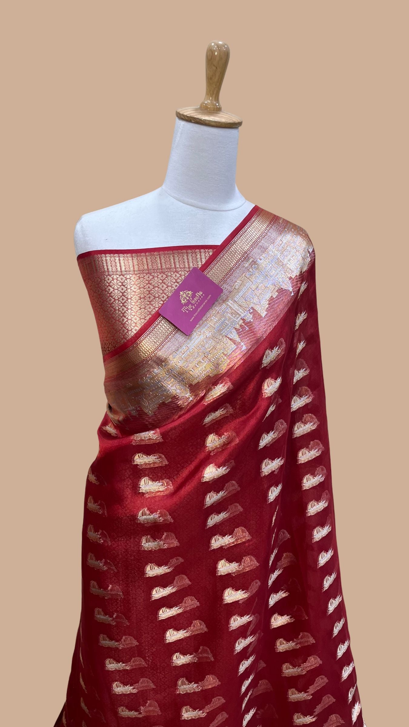 Pure Kora Tissue Silk Banarasi Saree