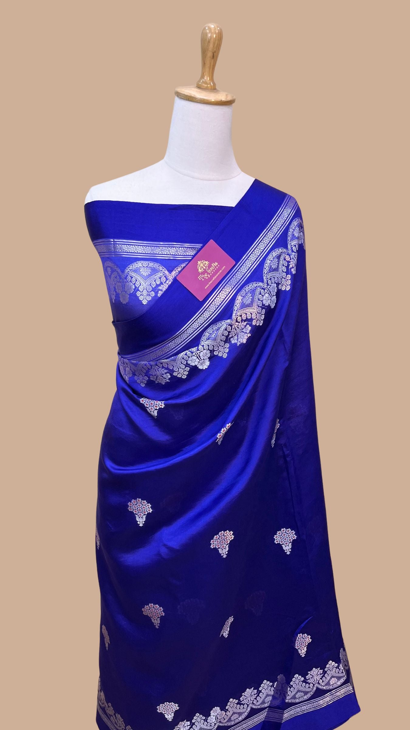 Pure Mango Silk Handloom Banarasi Saree