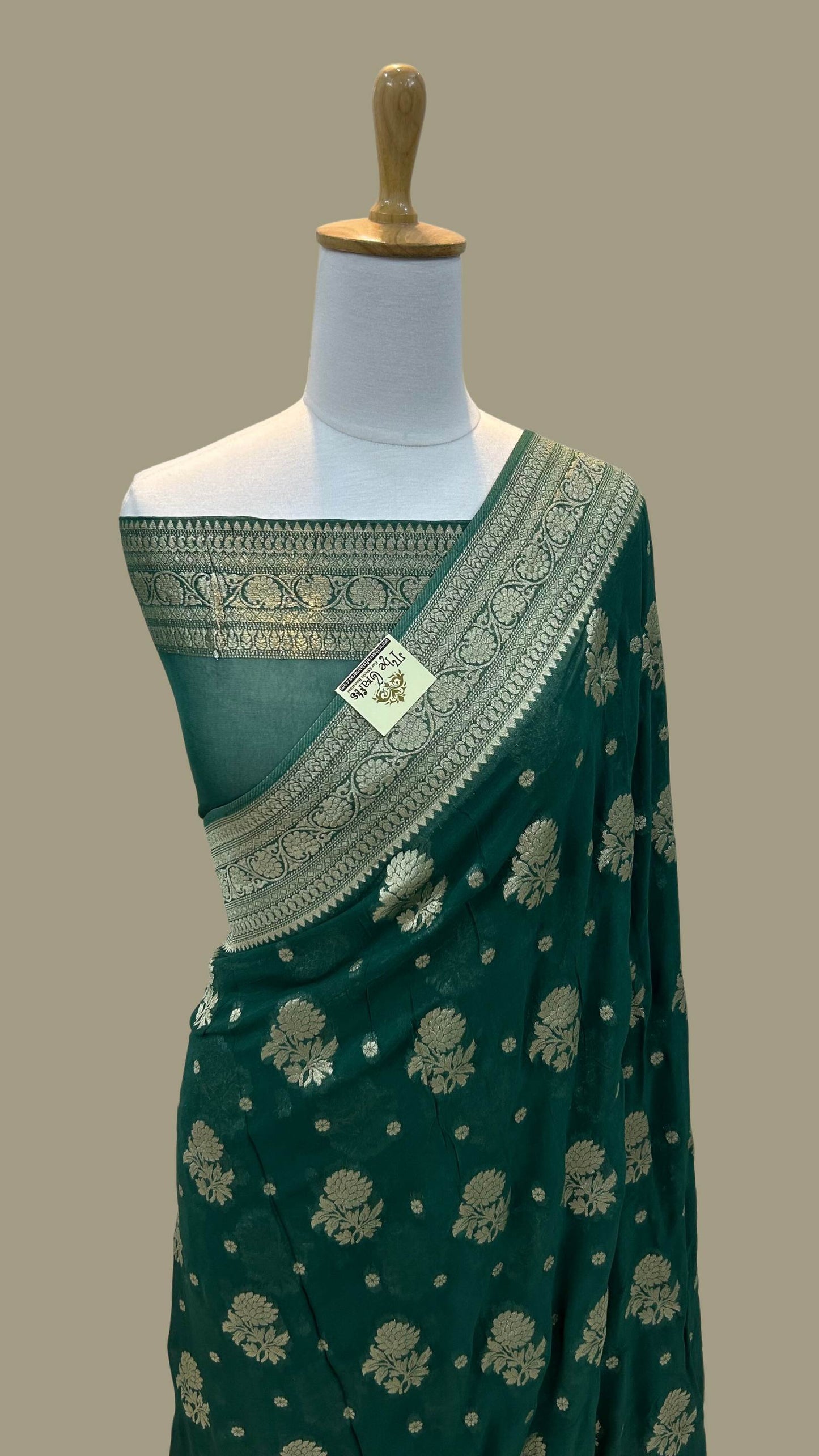 Pure Viscose Georgette Banarasi Saree