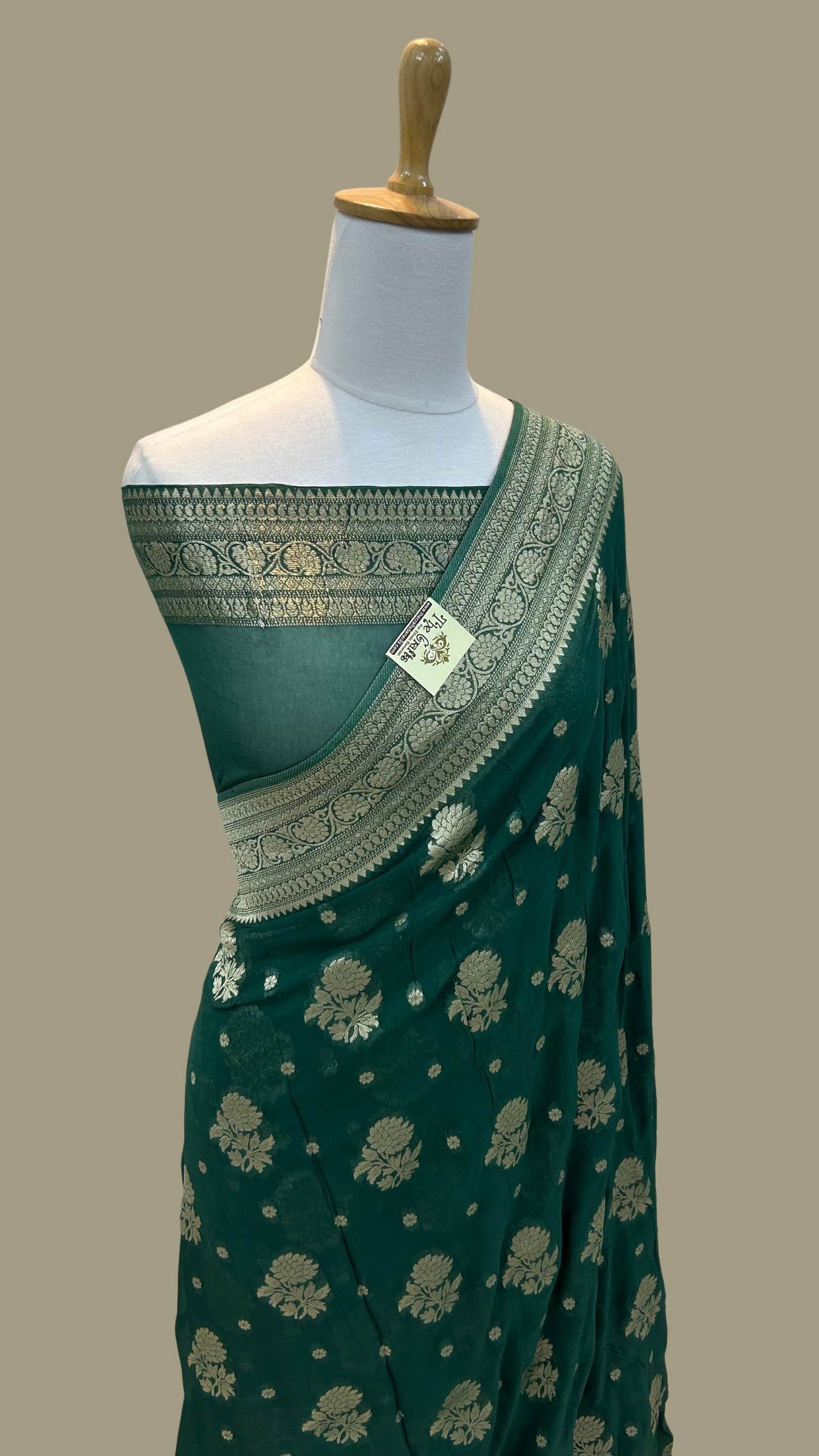 Pure Viscose Georgette Banarasi Saree