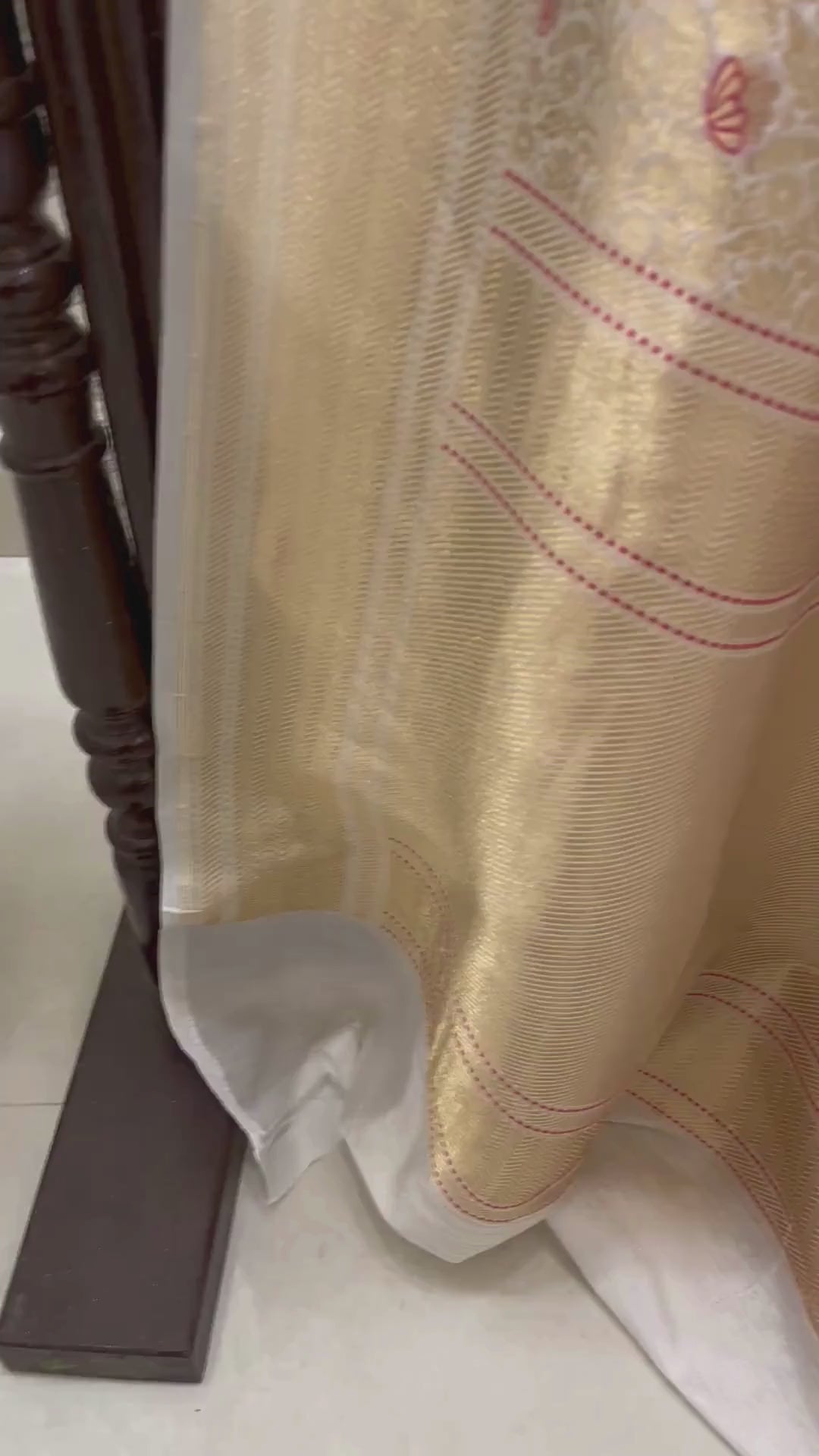 Pure Katan Silk Handloom Banarasi Saree - Tanchui Brocade Meena