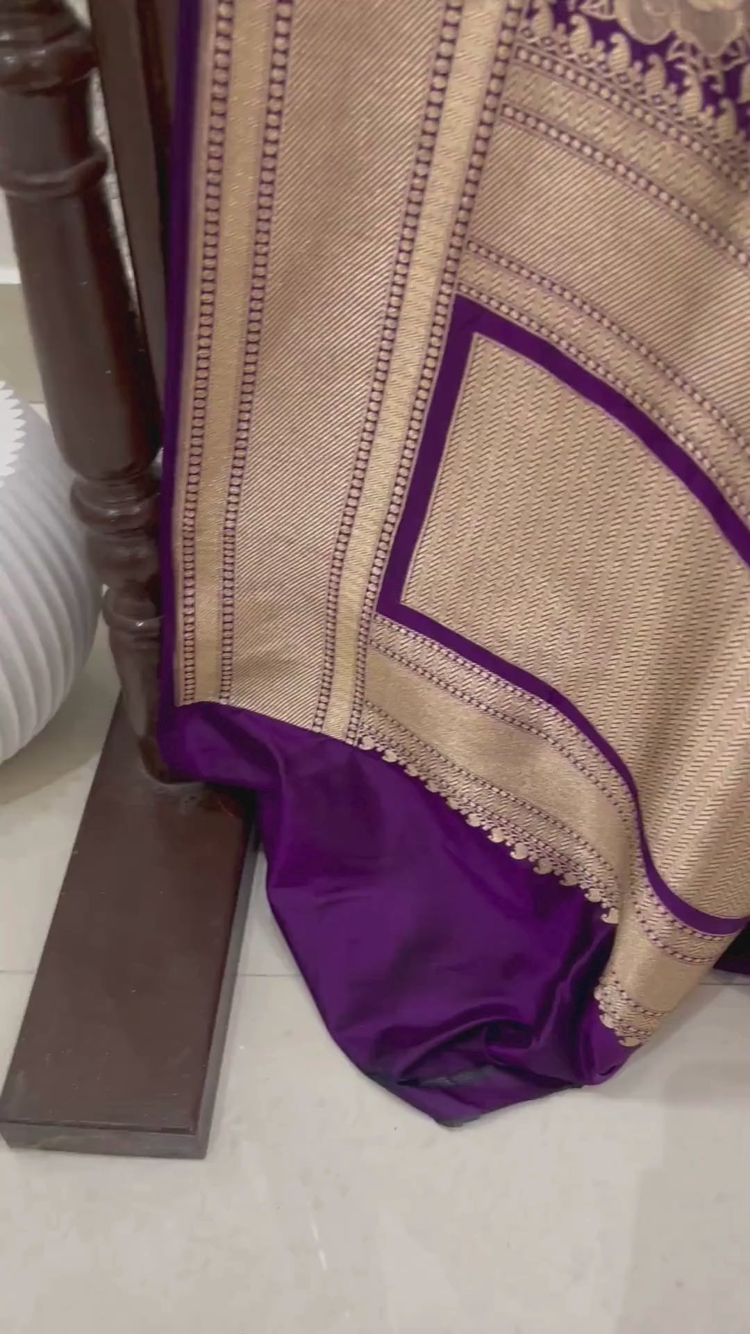Pure Katan Silk Handloom Banarasi Saree - Tanchui Brocade Meena