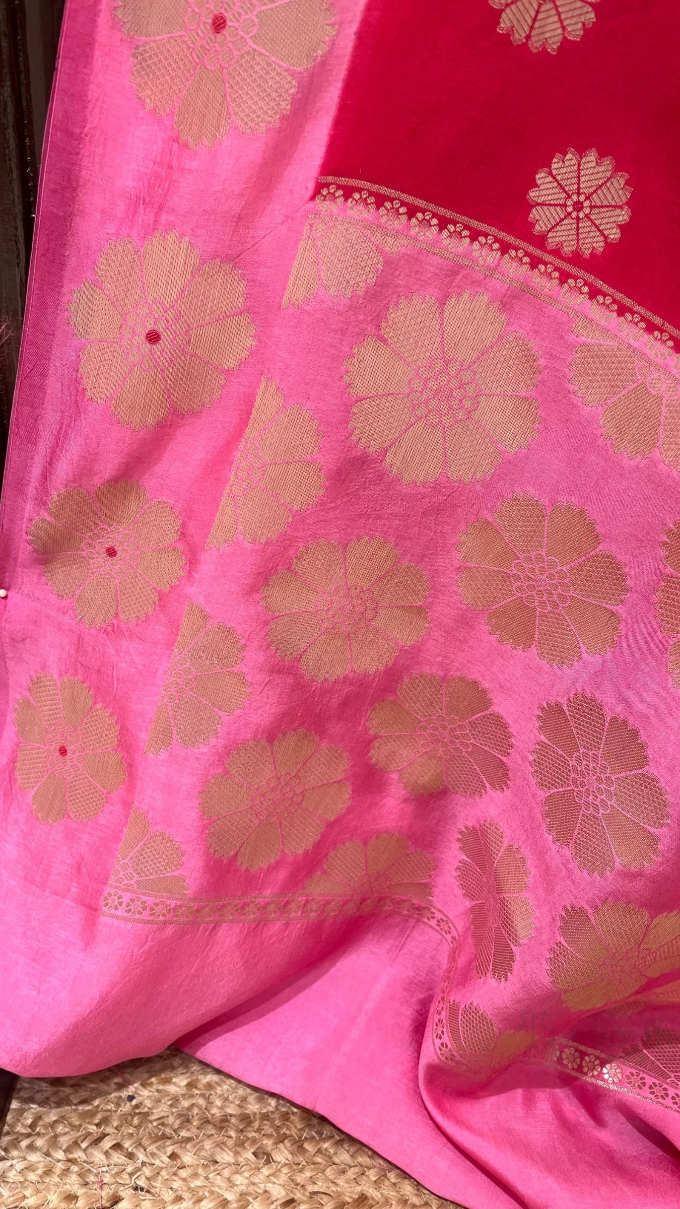 Pure Mango Silk Banarasi Saree