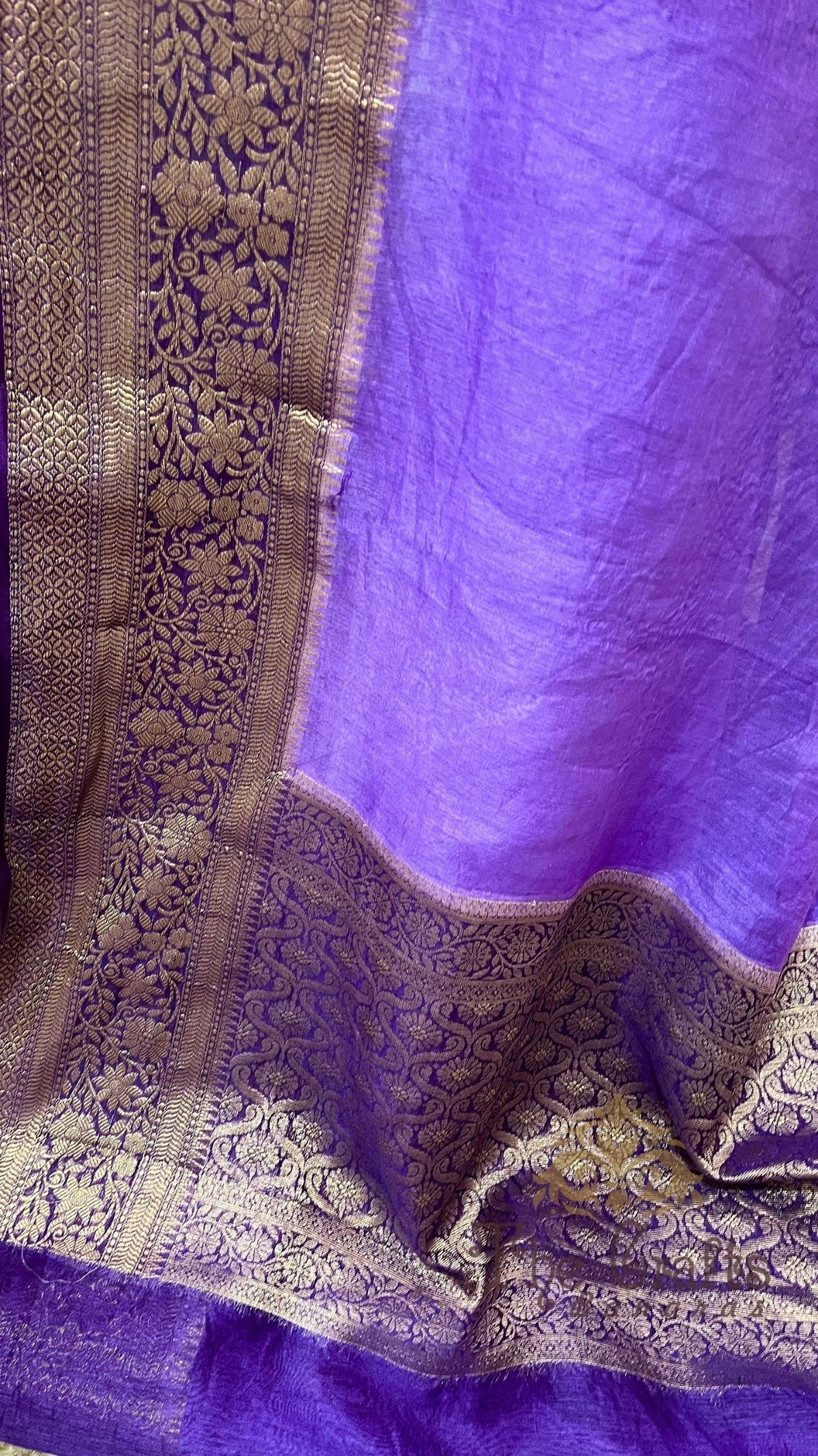 Pure Linen Banarasi Saree
