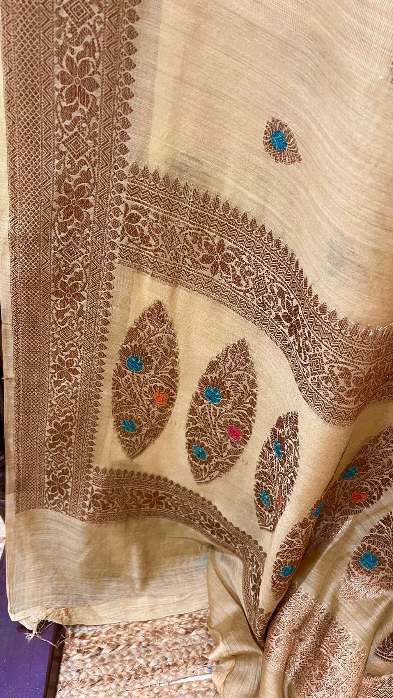 Pure Munga Silk Banarasi Saree
