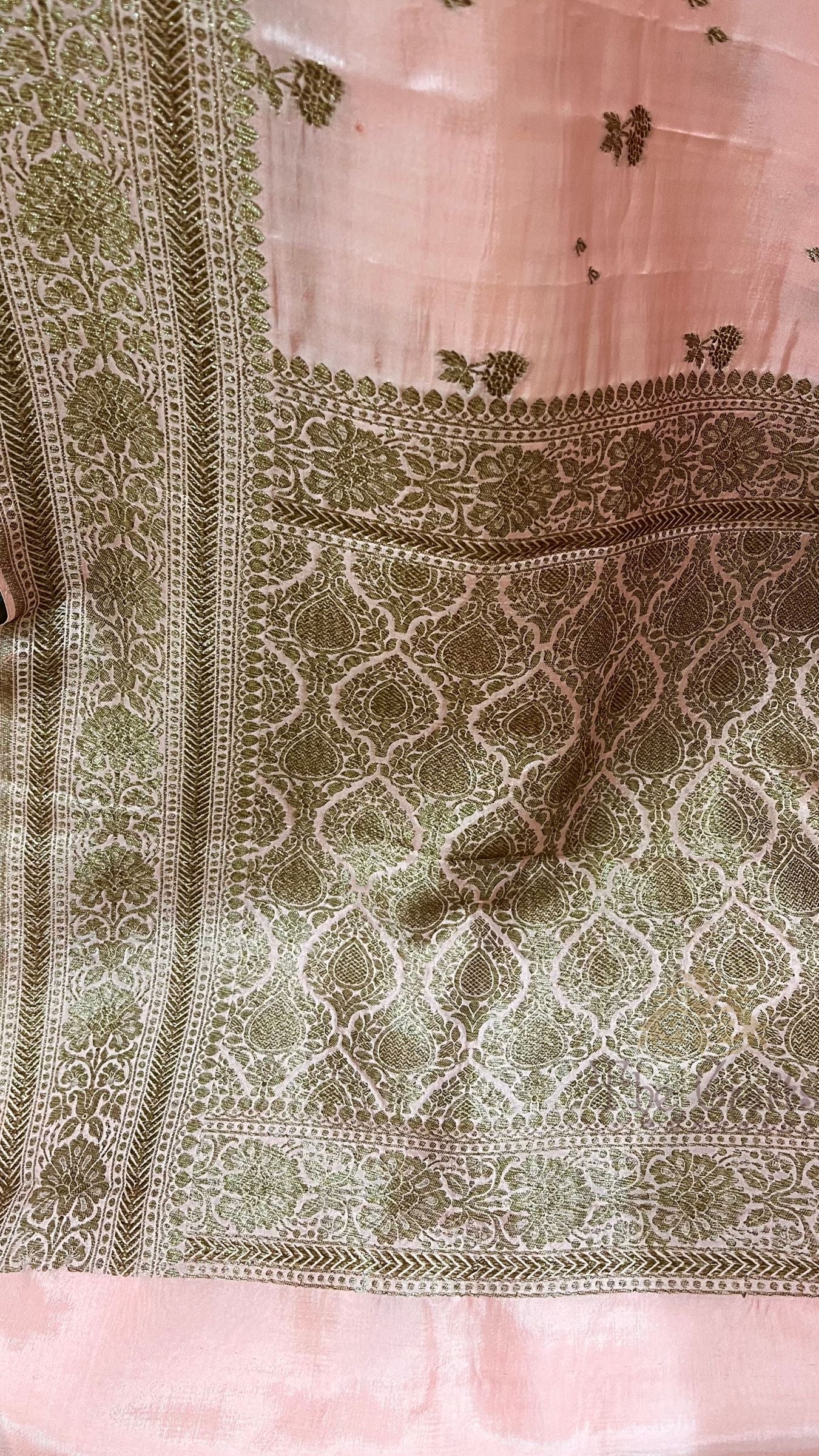 Pure Crepe Silk Banarasi Saree