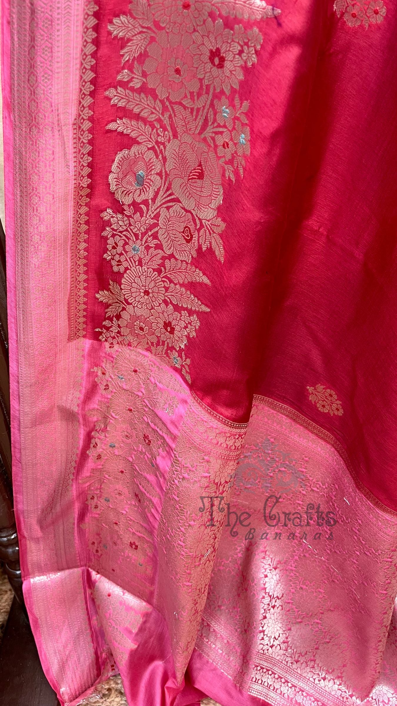 Pure Chiniya Silk Banarasi Saree